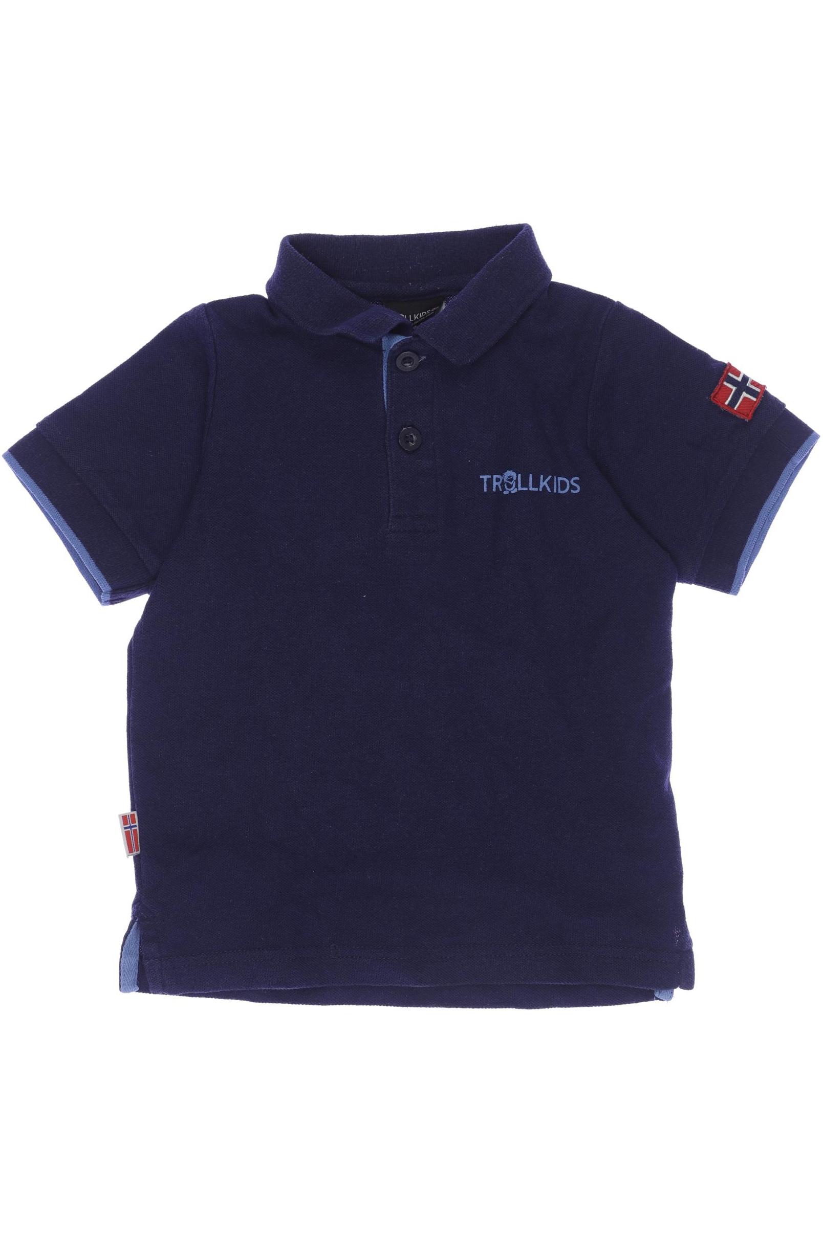 

Trollkids Herren Poloshirt, marineblau, Gr. 98