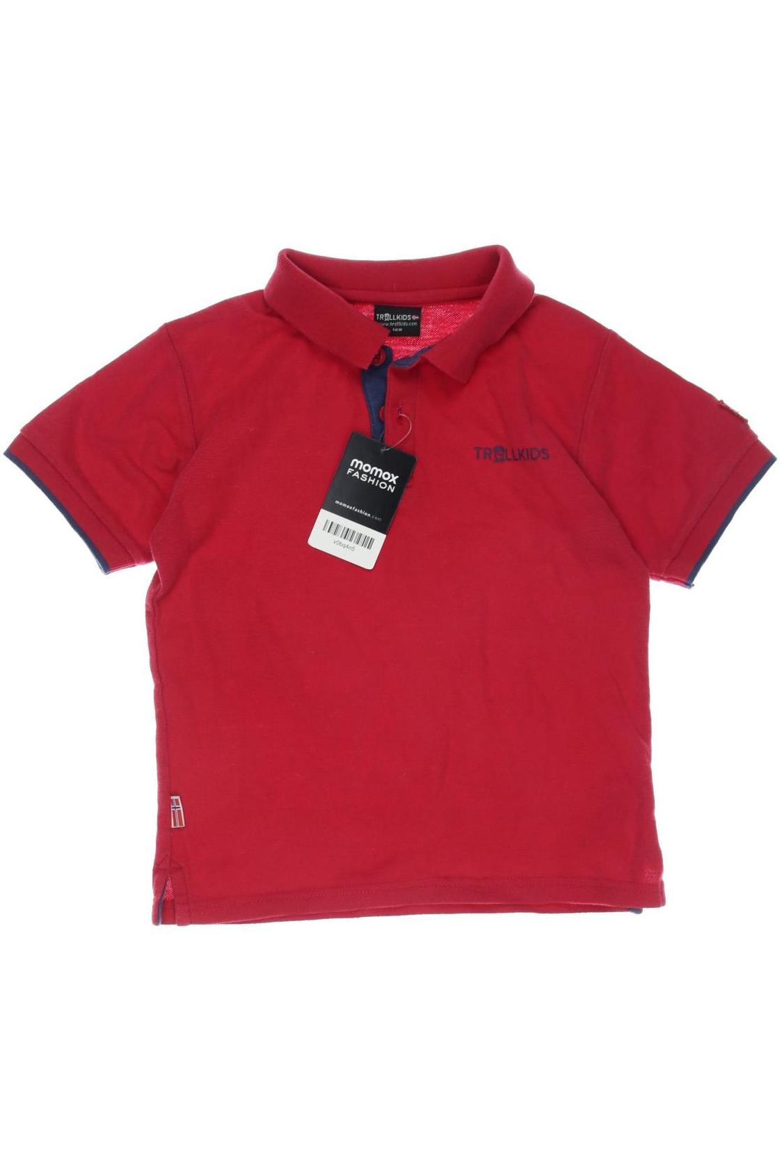 

Trollkids Herren Poloshirt, rot, Gr. 128