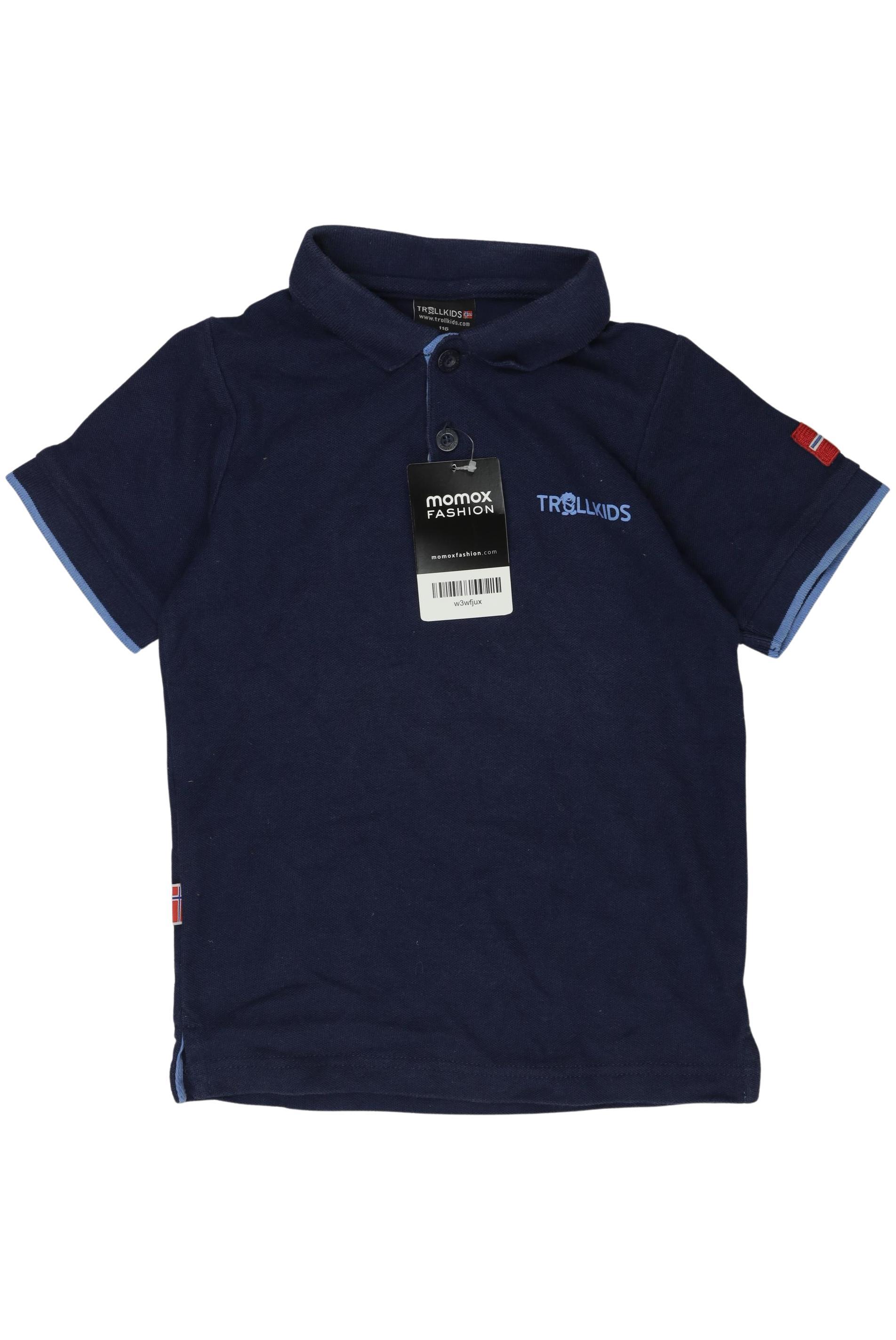 

Trollkids Jungen Poloshirt, marineblau, Gr. 116