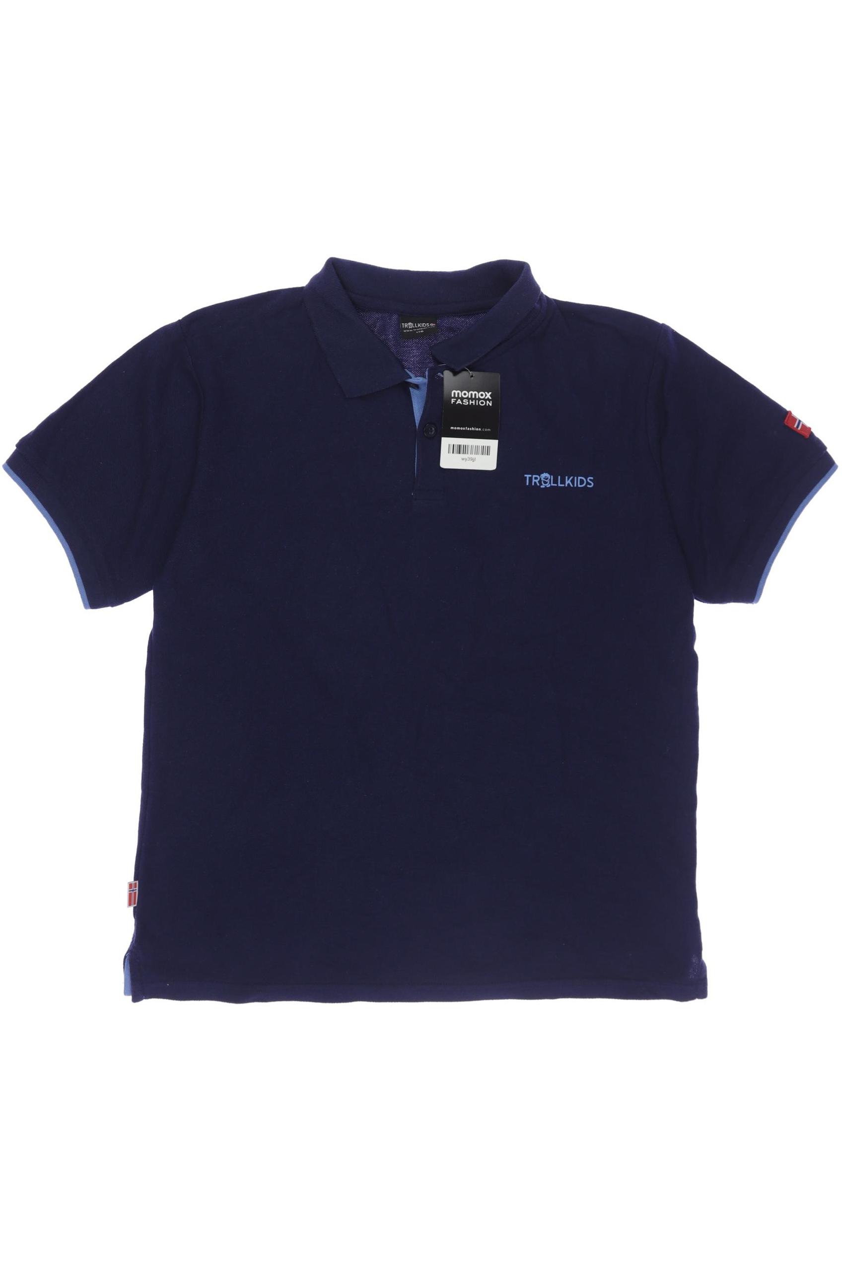 

Trollkids Herren Poloshirt, marineblau, Gr. 176