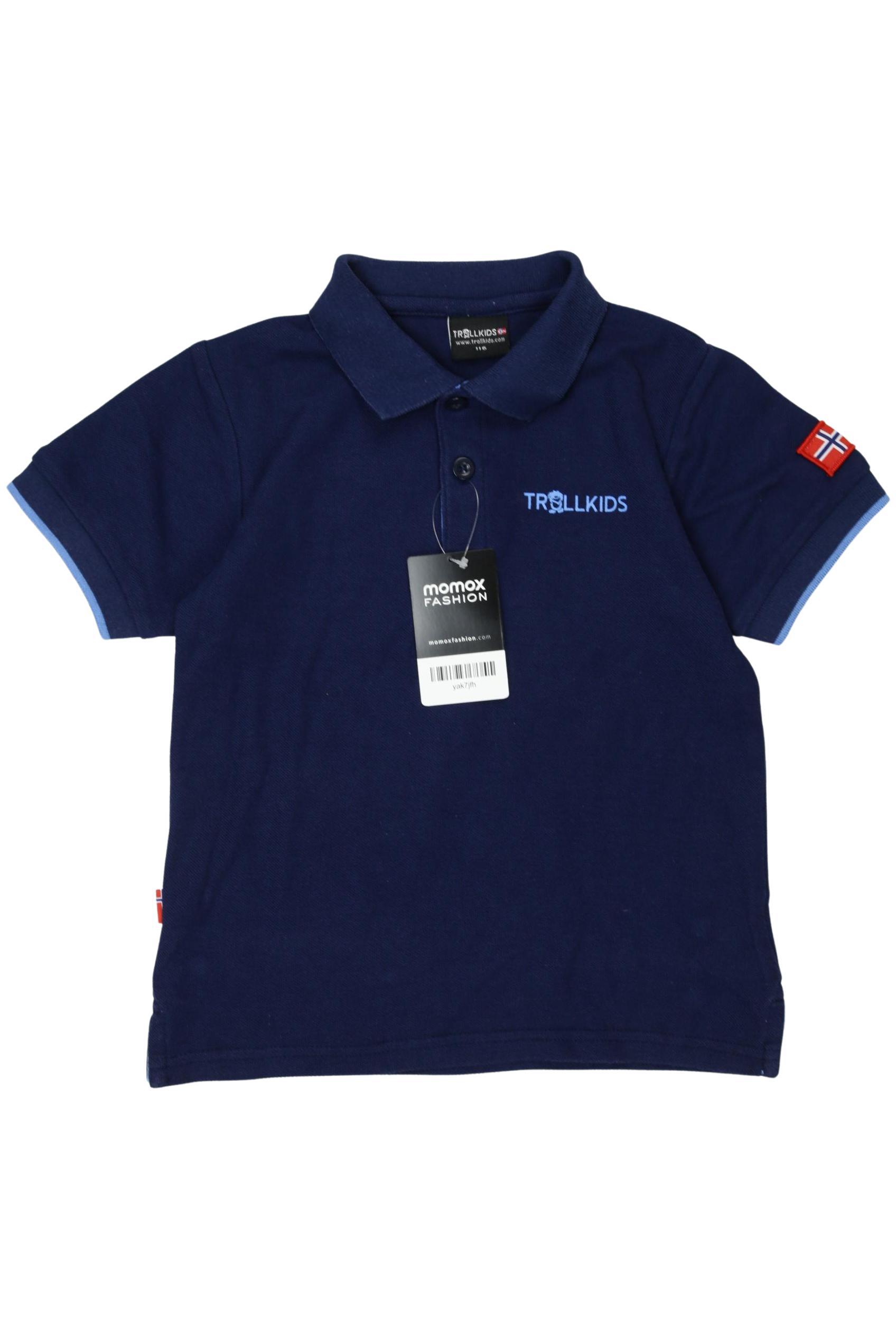 

Trollkids Herren Poloshirt, marineblau, Gr. 116