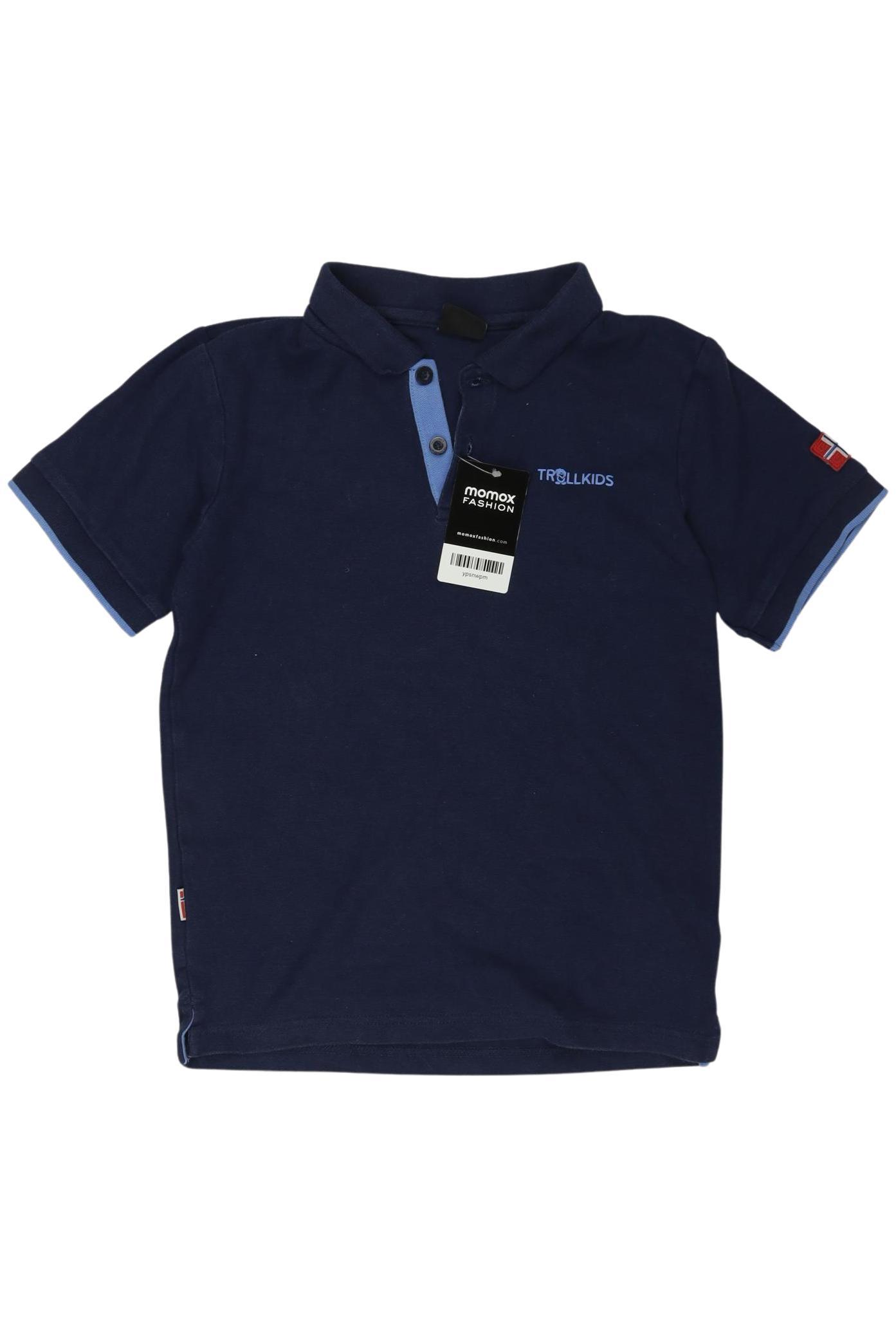 

Trollkids Jungen Poloshirt, marineblau, Gr. 152