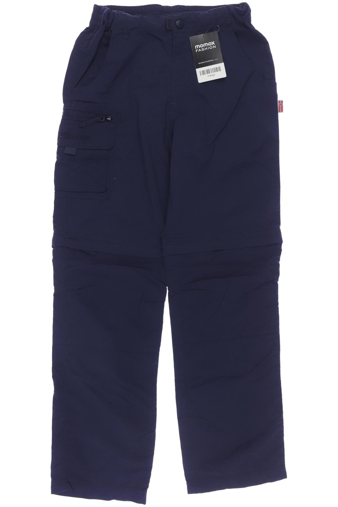 

Trollkids Jungen Stoffhose, marineblau
