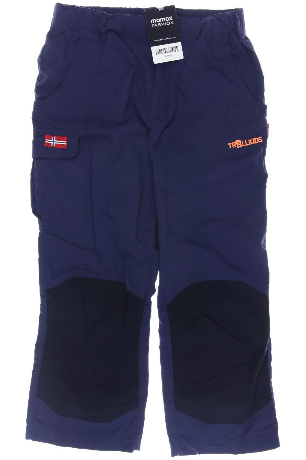 

Trollkids Jungen Stoffhose, marineblau