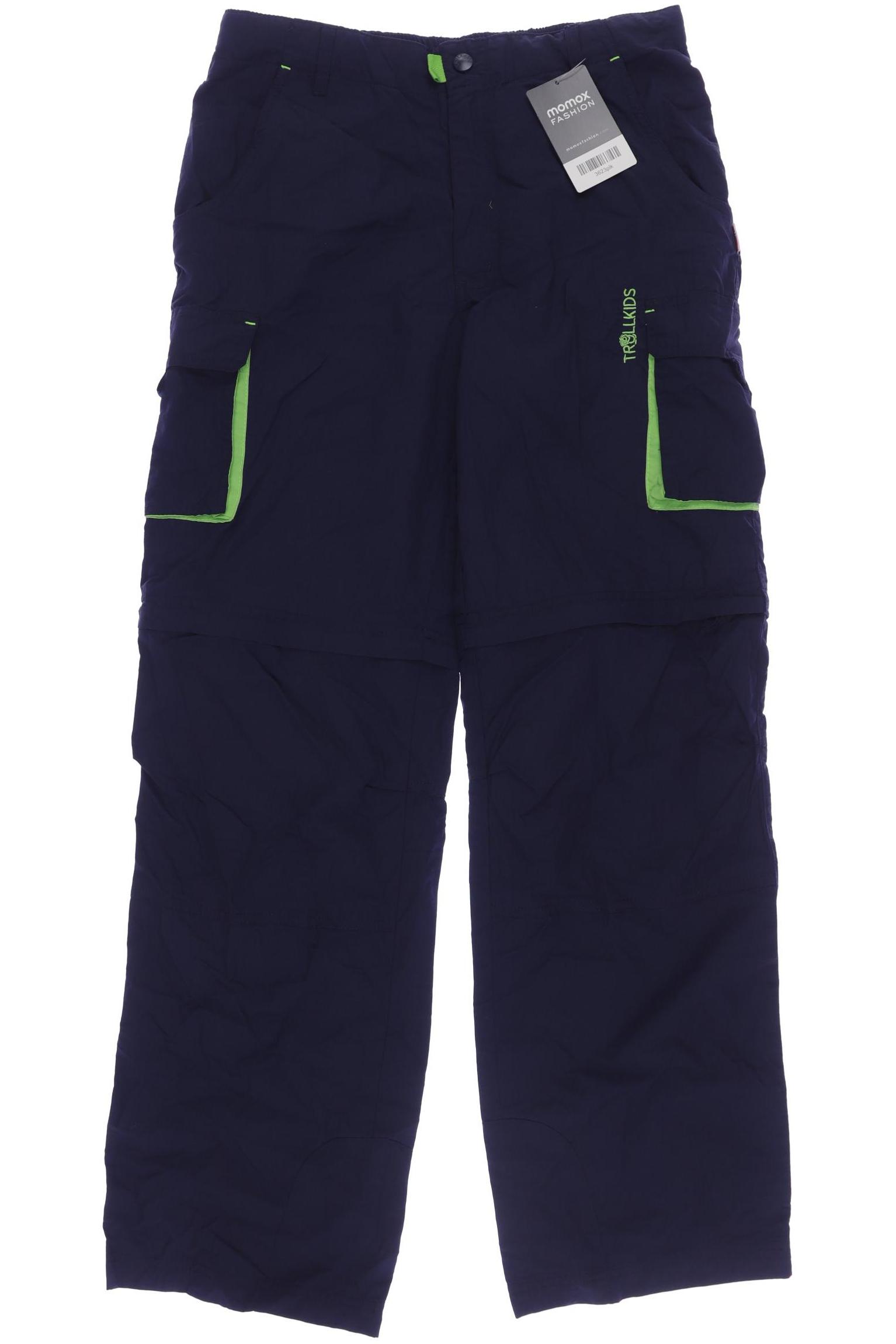 

Trollkids Jungen Stoffhose, marineblau