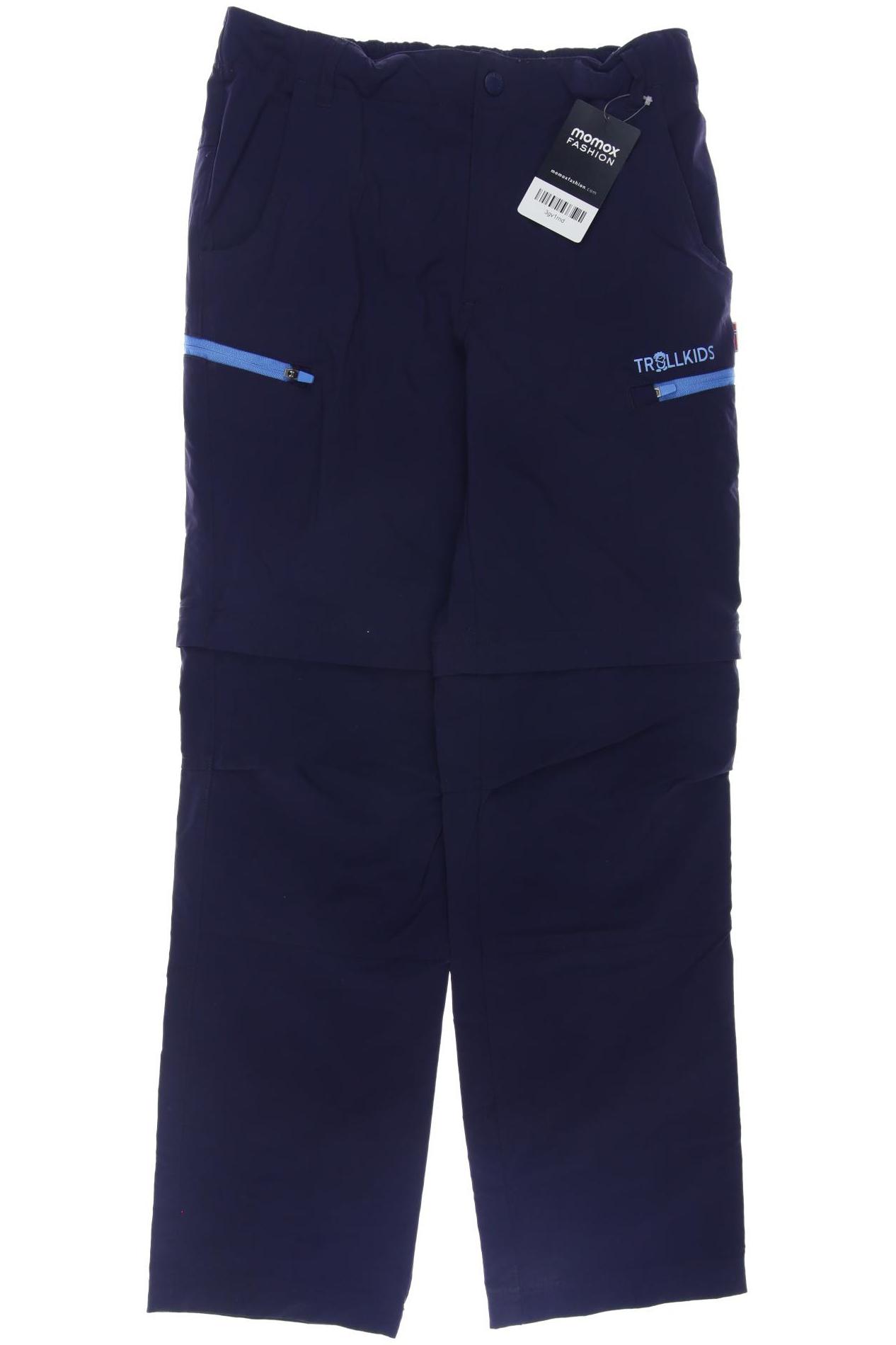 

Trollkids Jungen Stoffhose, marineblau