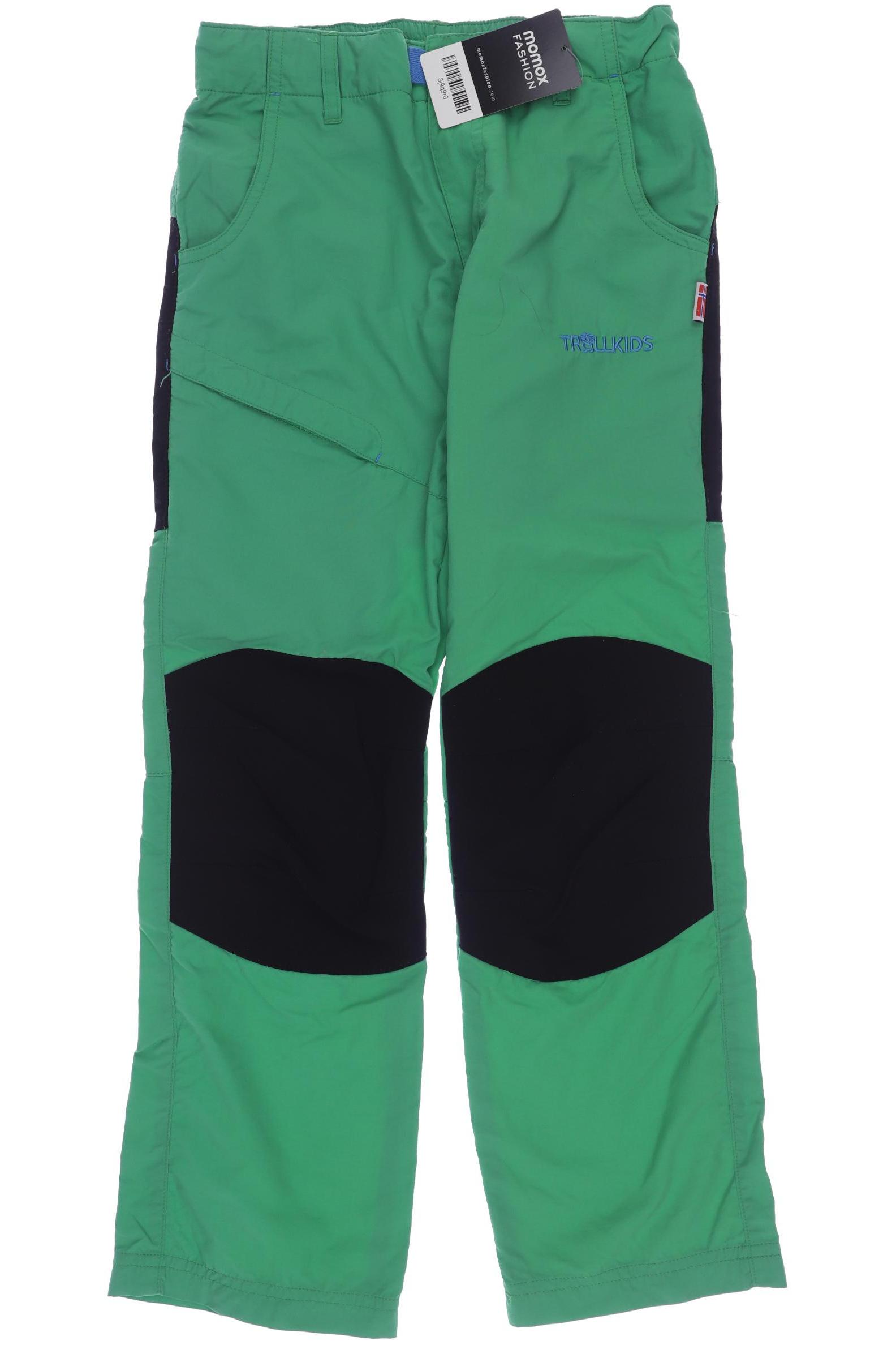

Trollkids Jungen Stoffhose, grün