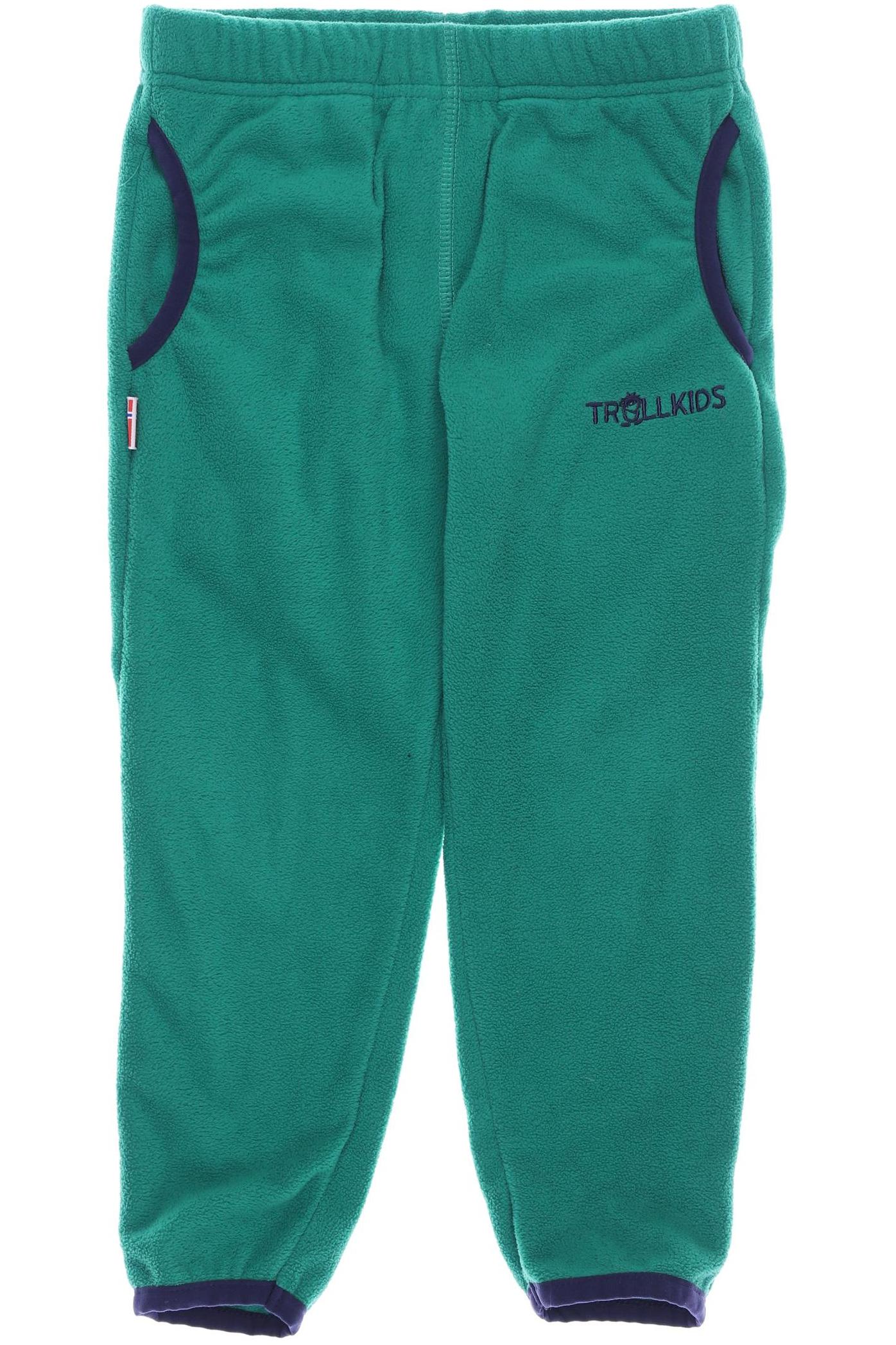 

Trollkids Jungen Stoffhose, grün