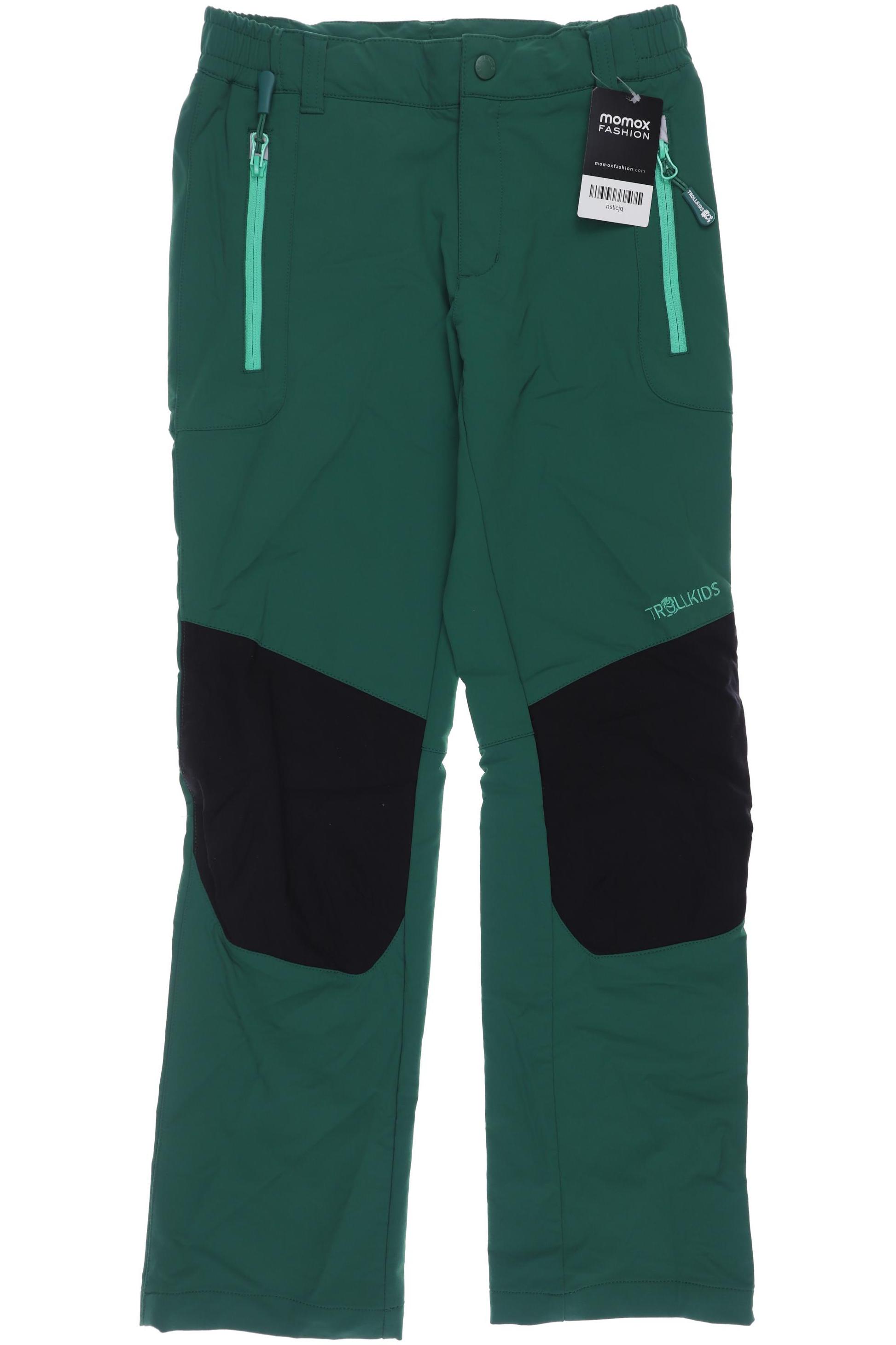 

Trollkids Jungen Stoffhose, grün