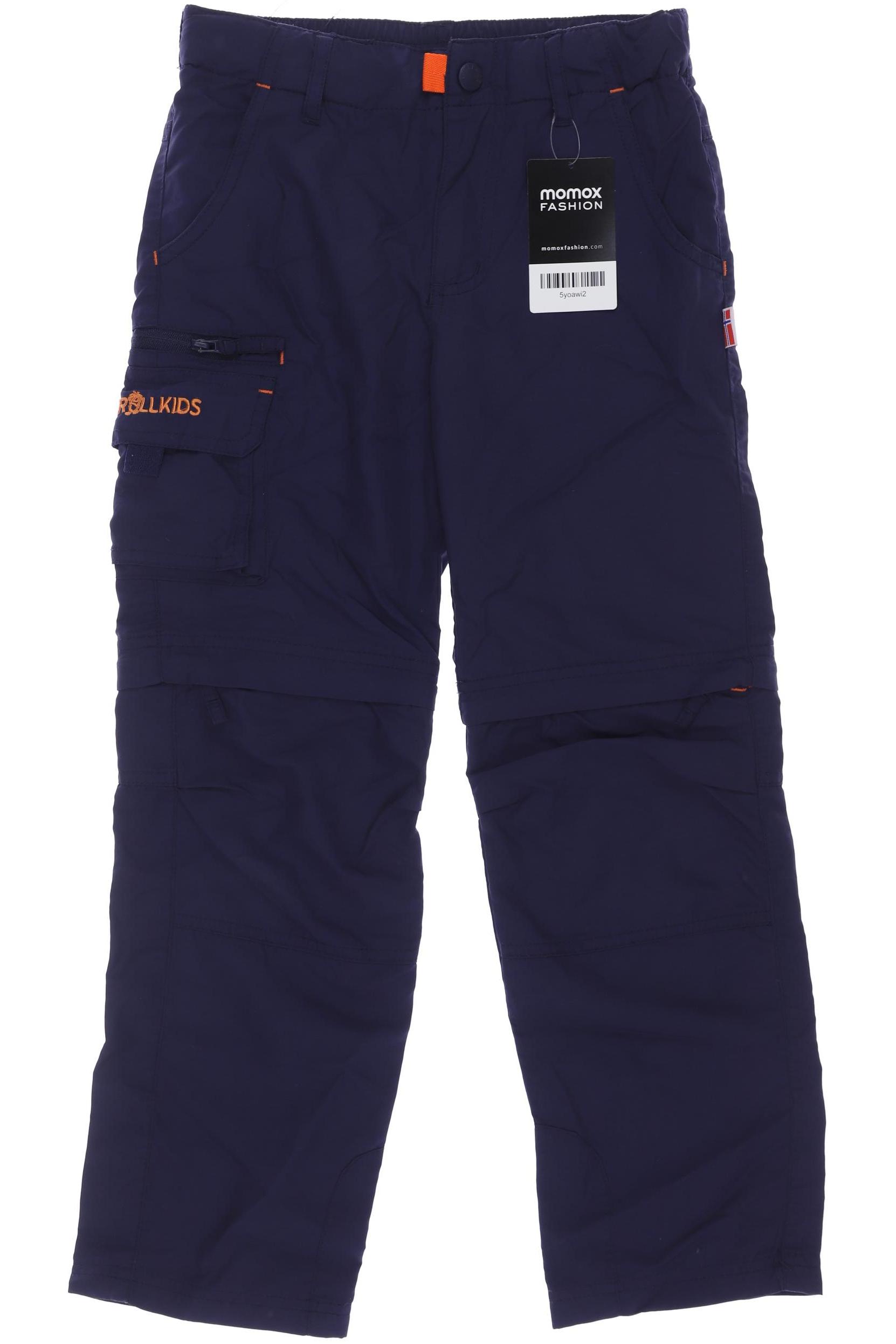 

Trollkids Jungen Stoffhose, marineblau