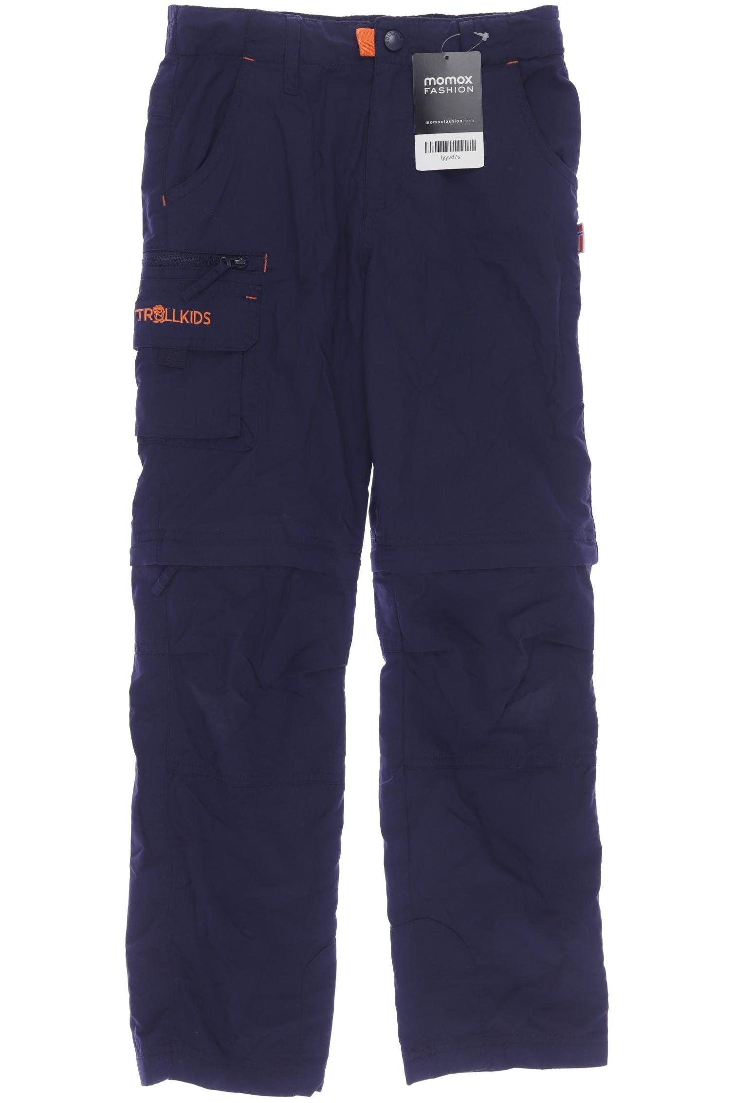 

Trollkids Jungen Stoffhose, marineblau