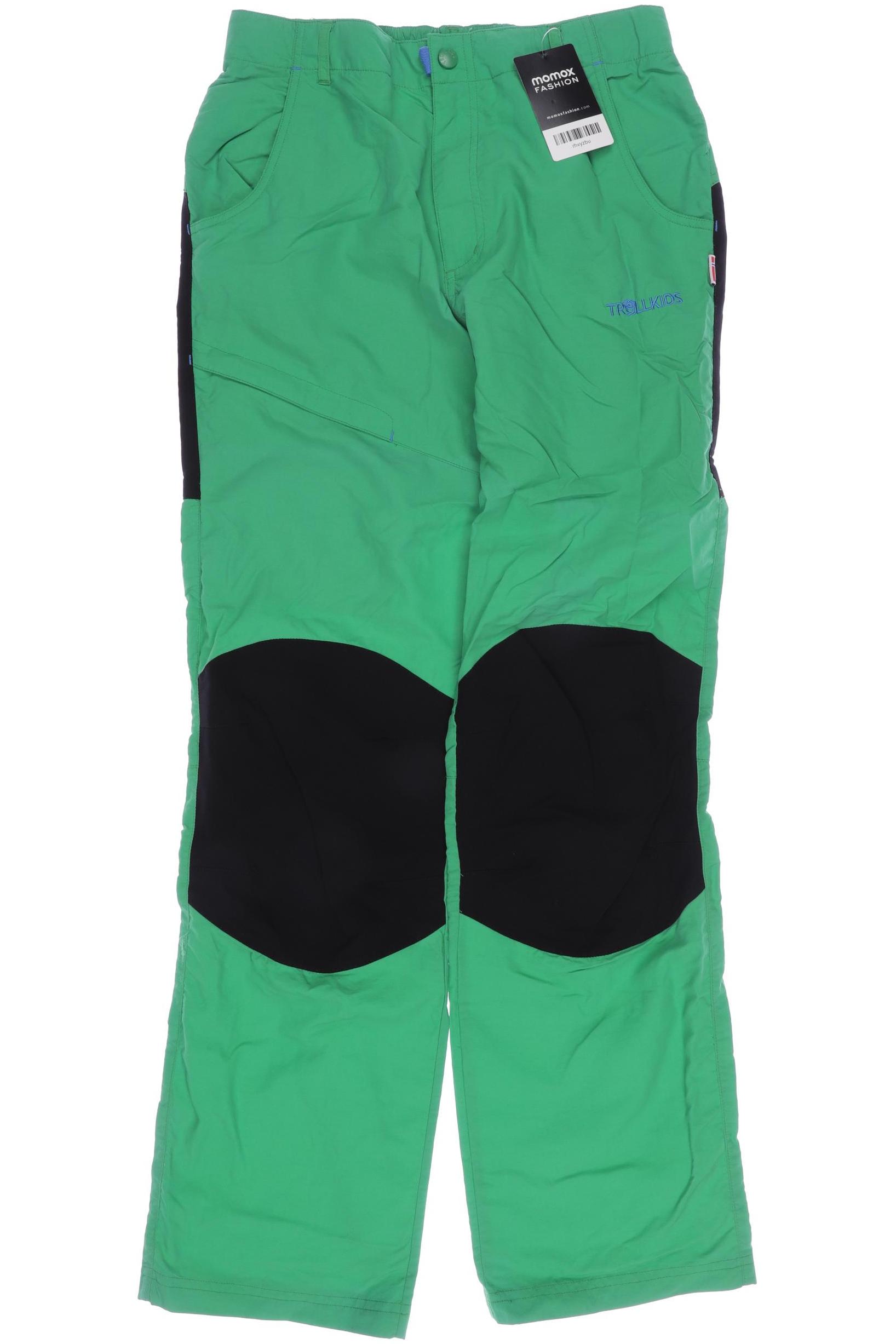 

Trollkids Jungen Stoffhose, grün