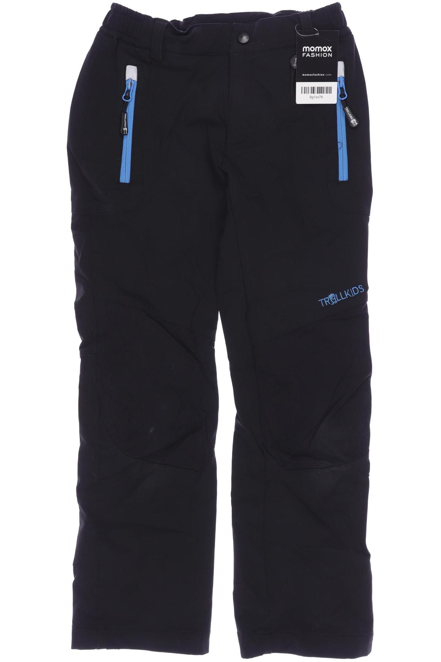 

Trollkids Jungen Stoffhose, schwarz