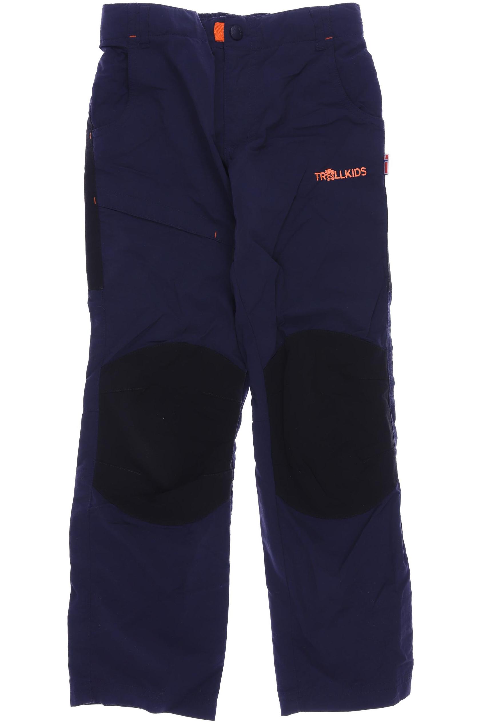 

Trollkids Jungen Stoffhose, marineblau