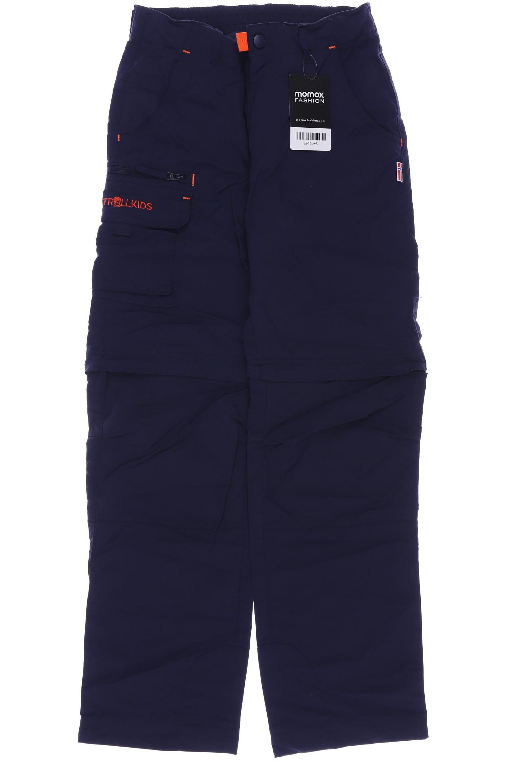 

Trollkids Jungen Stoffhose, marineblau