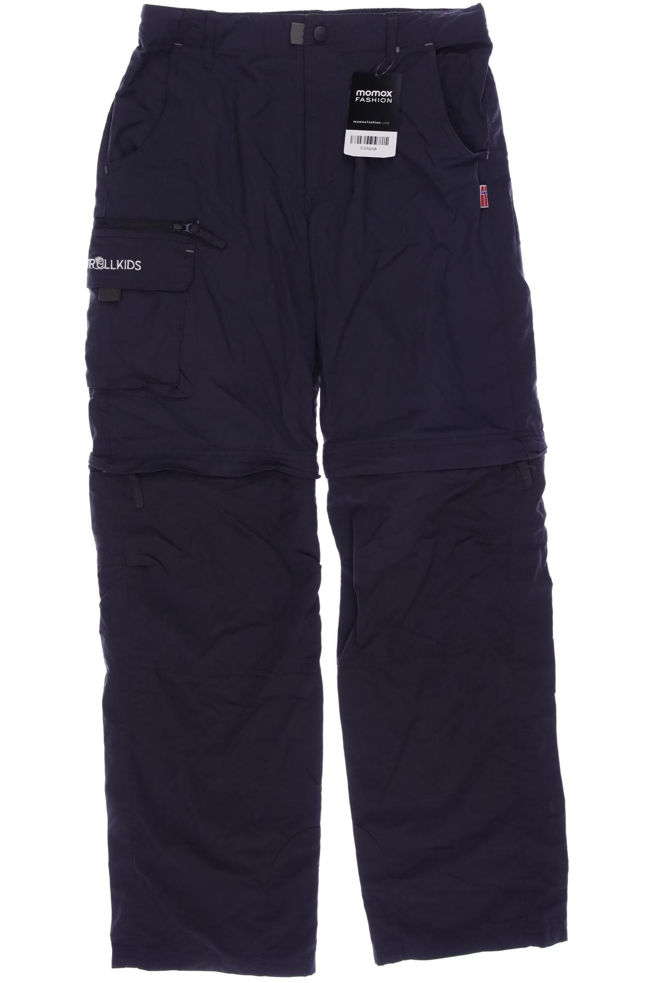 

Trollkids Jungen Stoffhose, grau