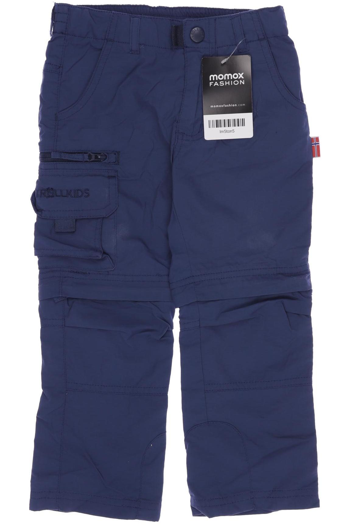 

Trollkids Jungen Stoffhose, blau
