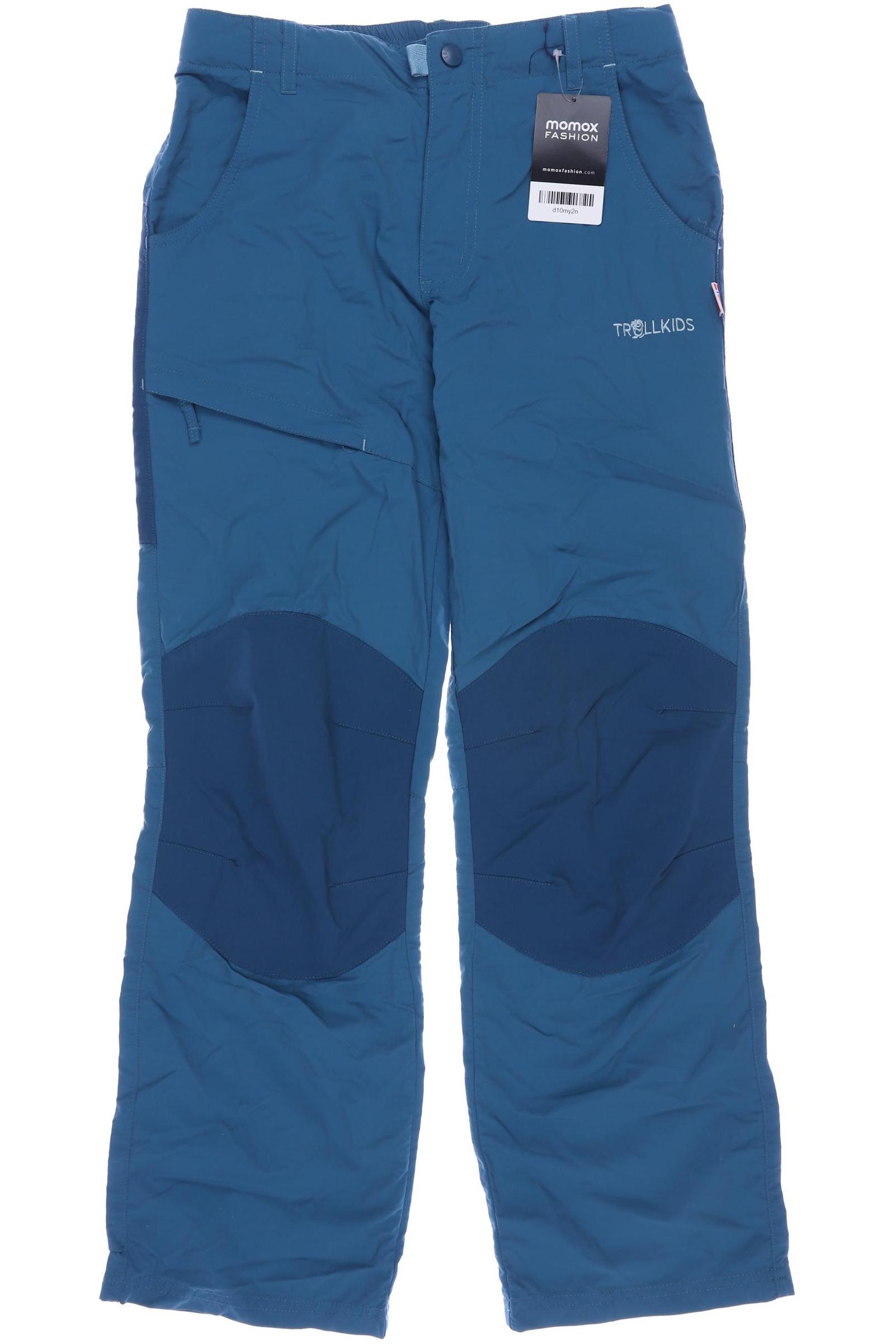 

Trollkids Jungen Stoffhose, türkis