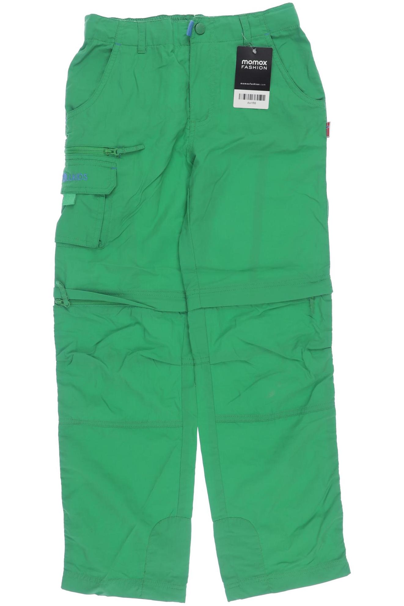 

Trollkids Jungen Stoffhose, grün