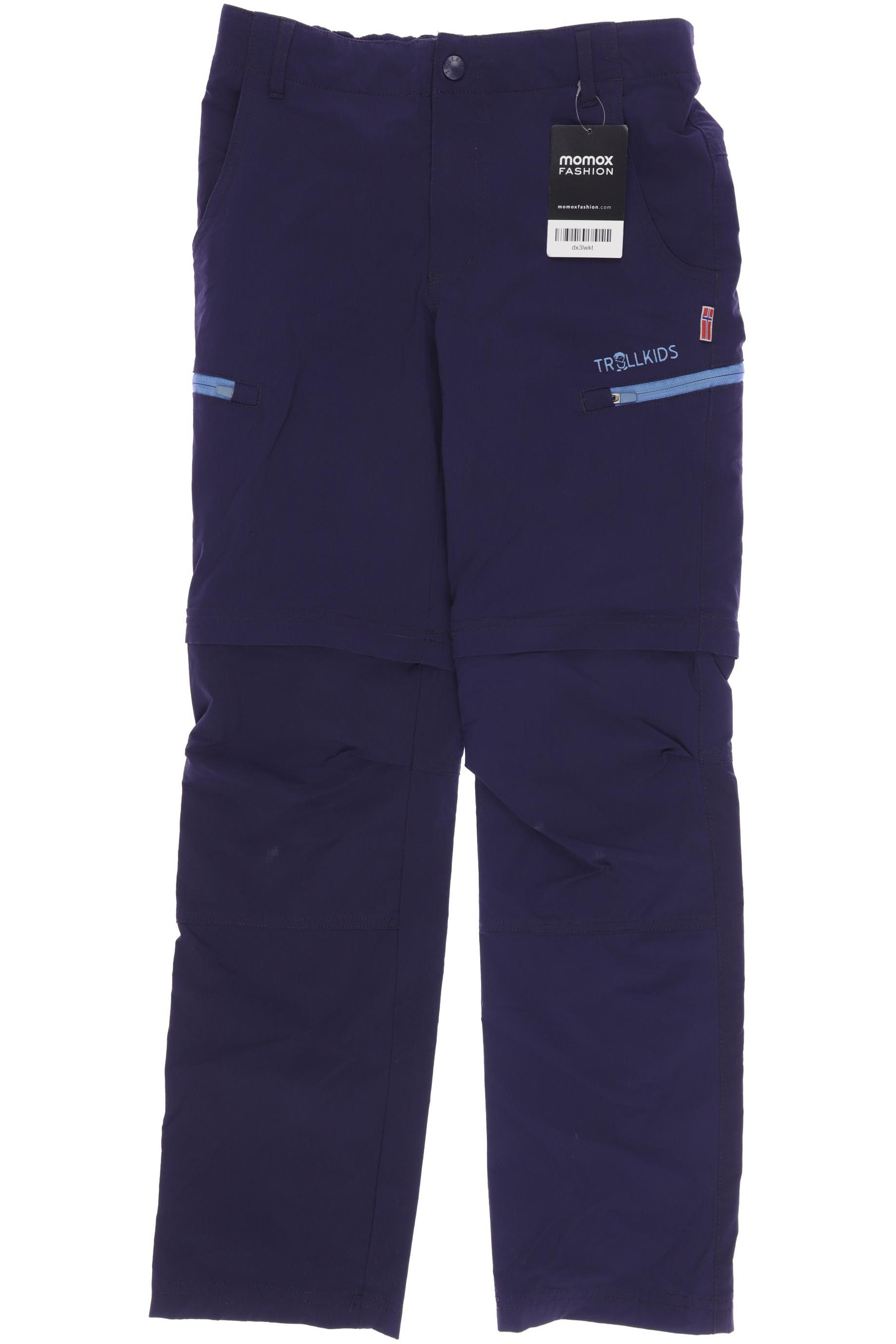 

Trollkids Jungen Stoffhose, marineblau