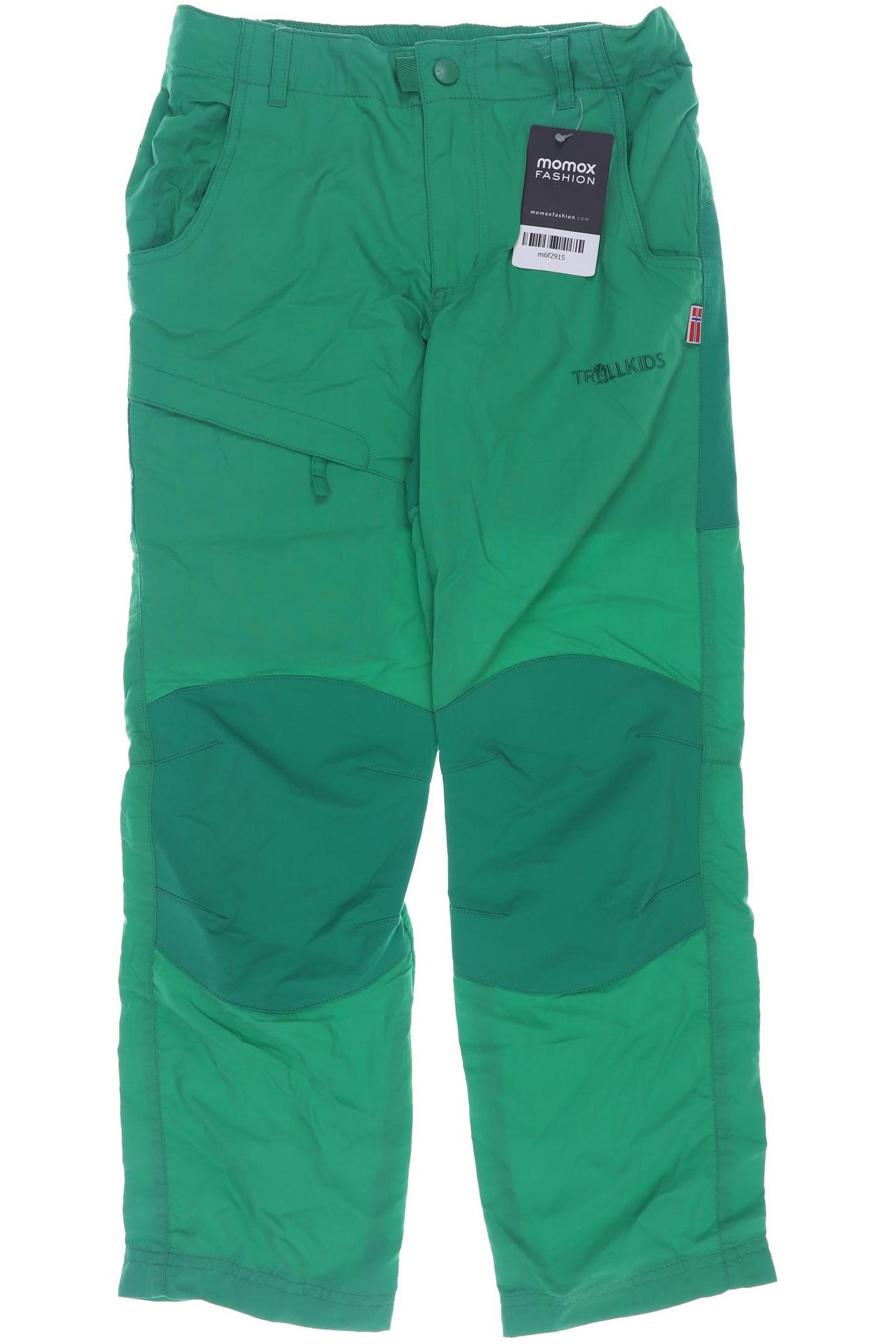 

Trollkids Jungen Stoffhose, grün