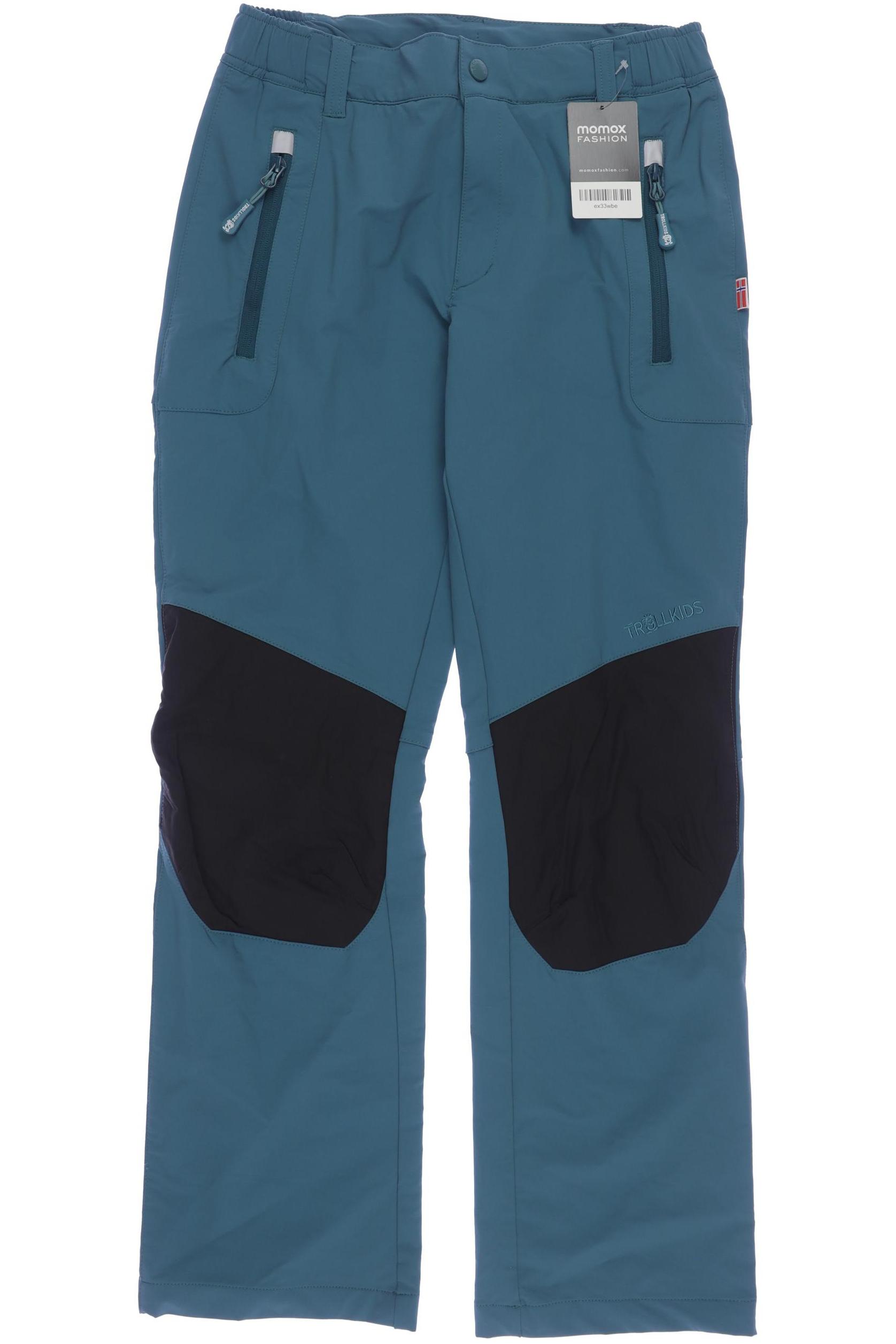 

Trollkids Jungen Stoffhose, türkis
