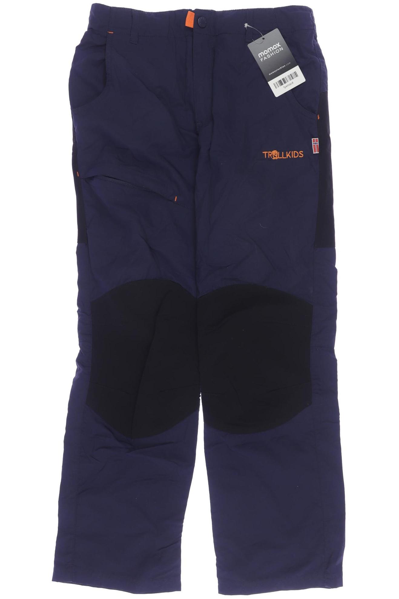 

Trollkids Jungen Stoffhose, marineblau