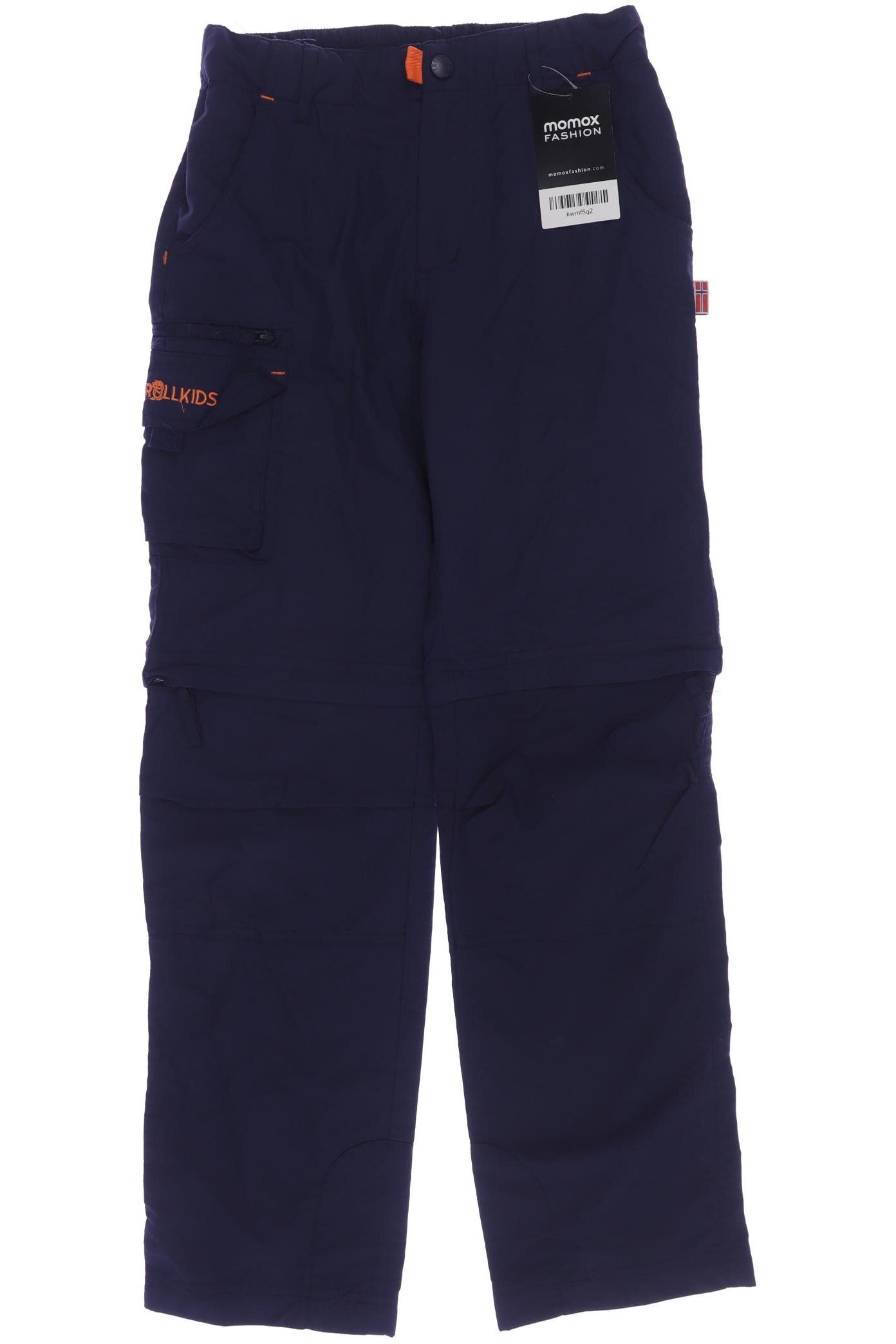 

Trollkids Jungen Stoffhose, marineblau