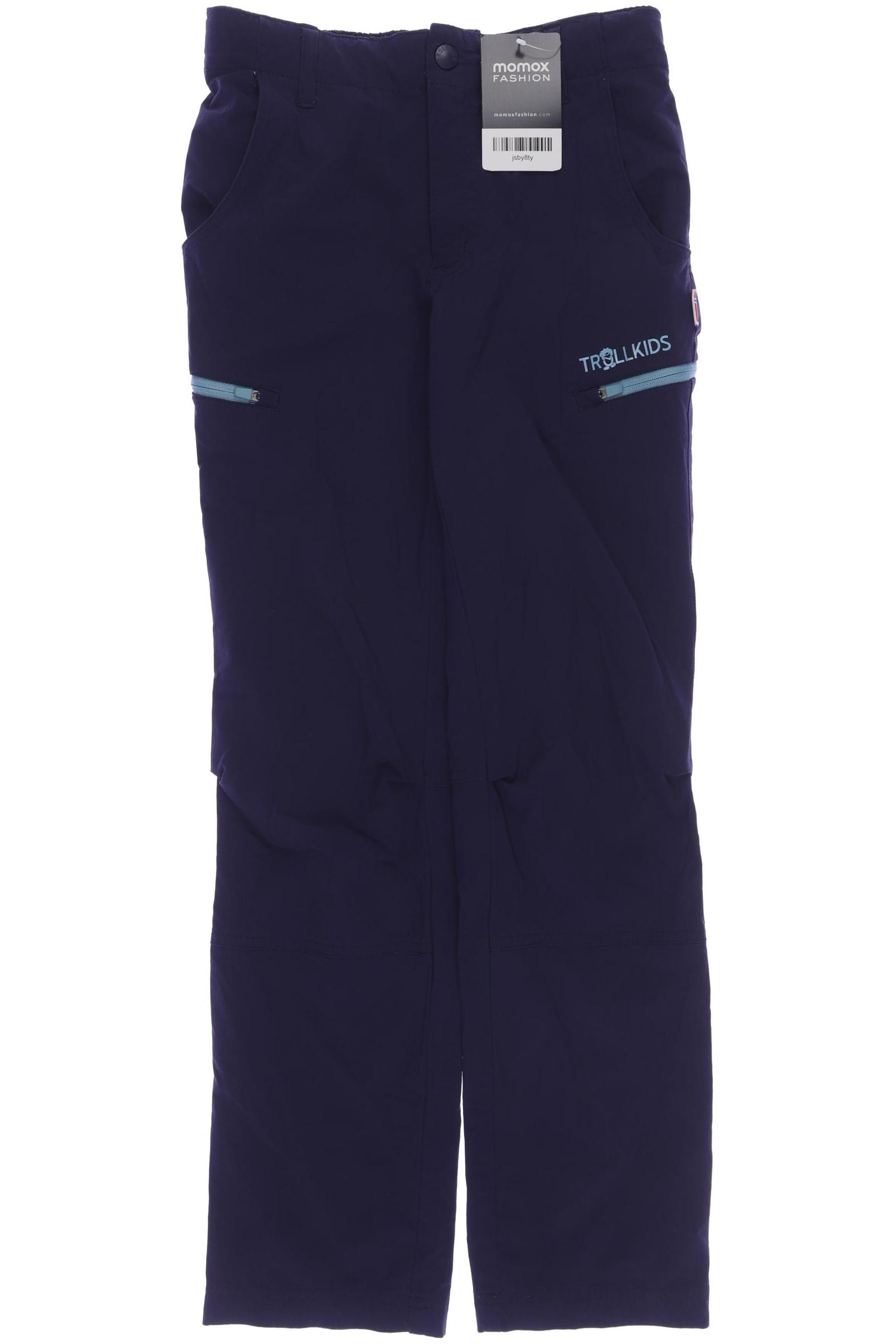 

Trollkids Jungen Stoffhose, marineblau