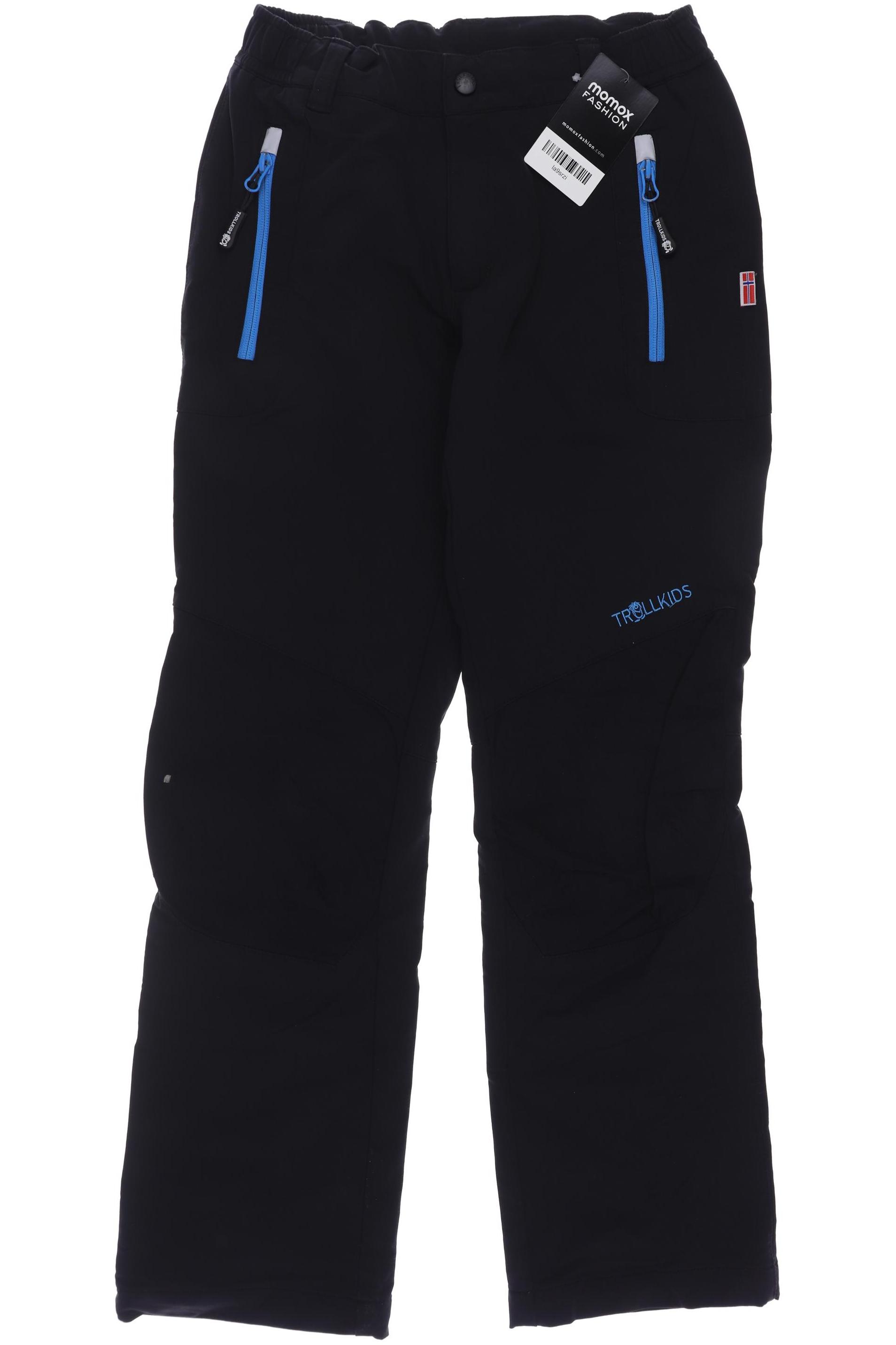 

Trollkids Jungen Stoffhose, schwarz
