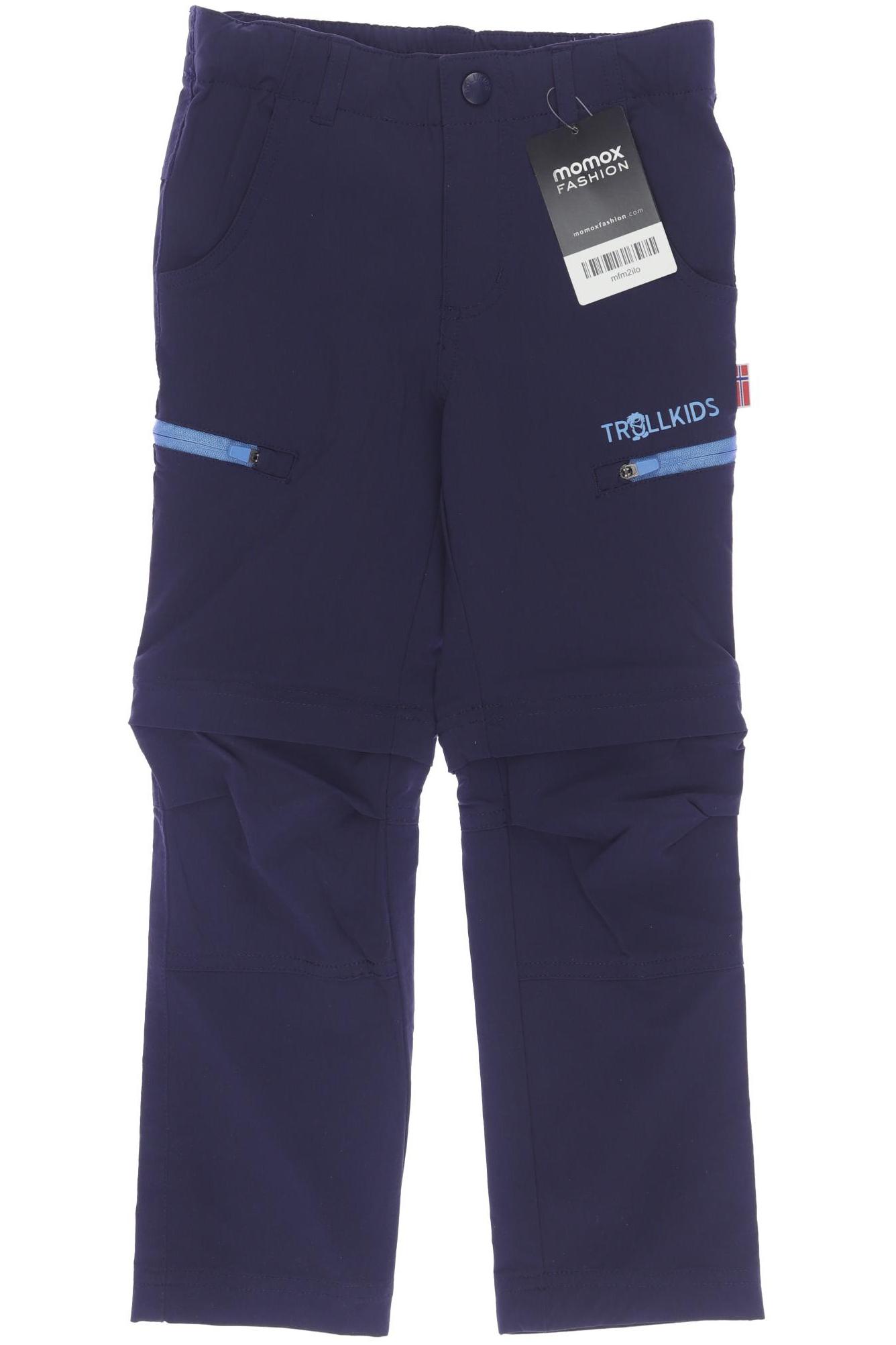 

Trollkids Jungen Stoffhose, marineblau