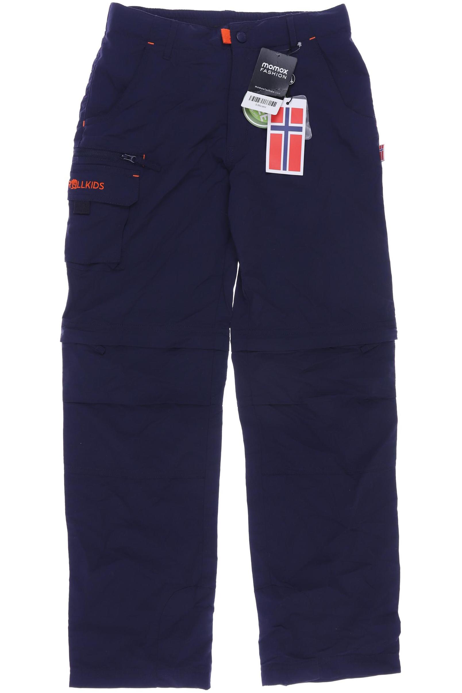 

Trollkids Jungen Stoffhose, marineblau