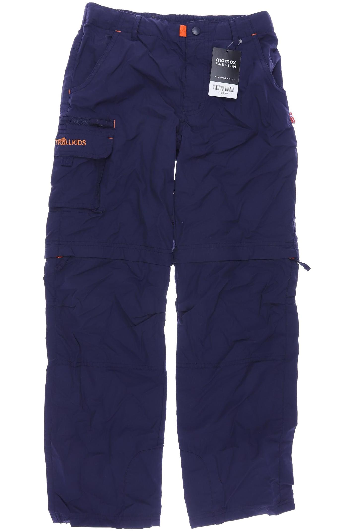 

Trollkids Jungen Stoffhose, marineblau