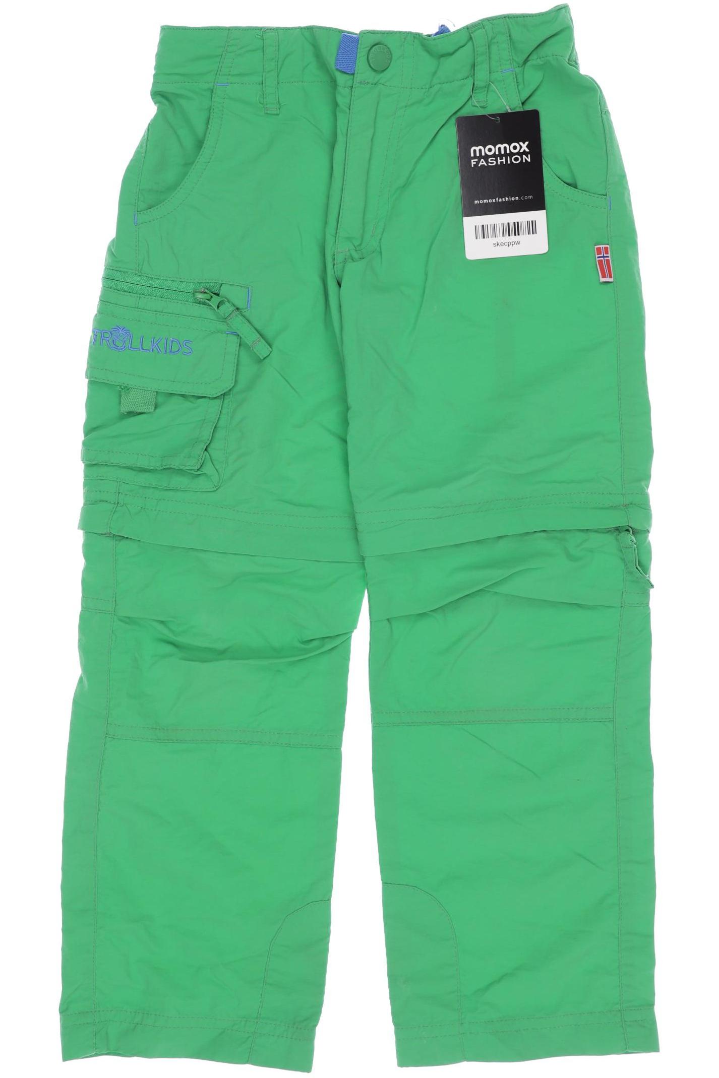 

Trollkids Jungen Stoffhose, grün