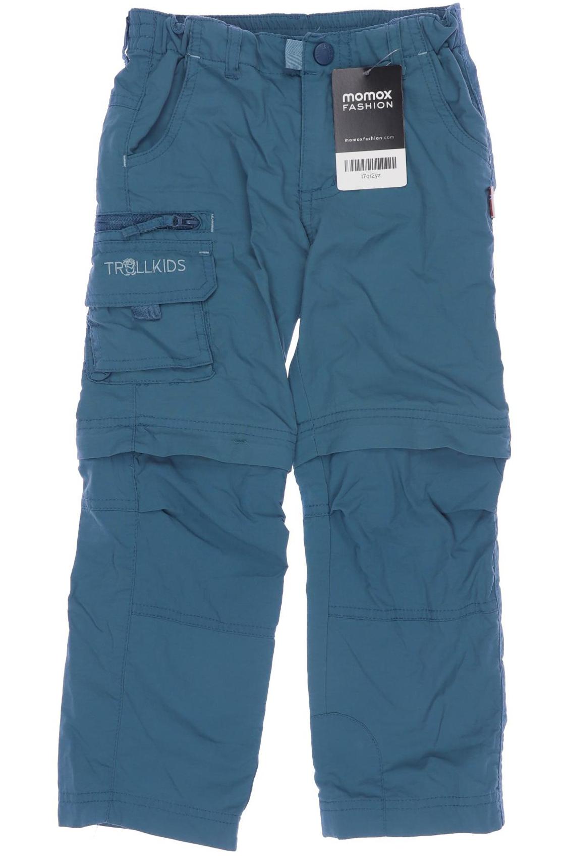 

Trollkids Jungen Stoffhose, türkis