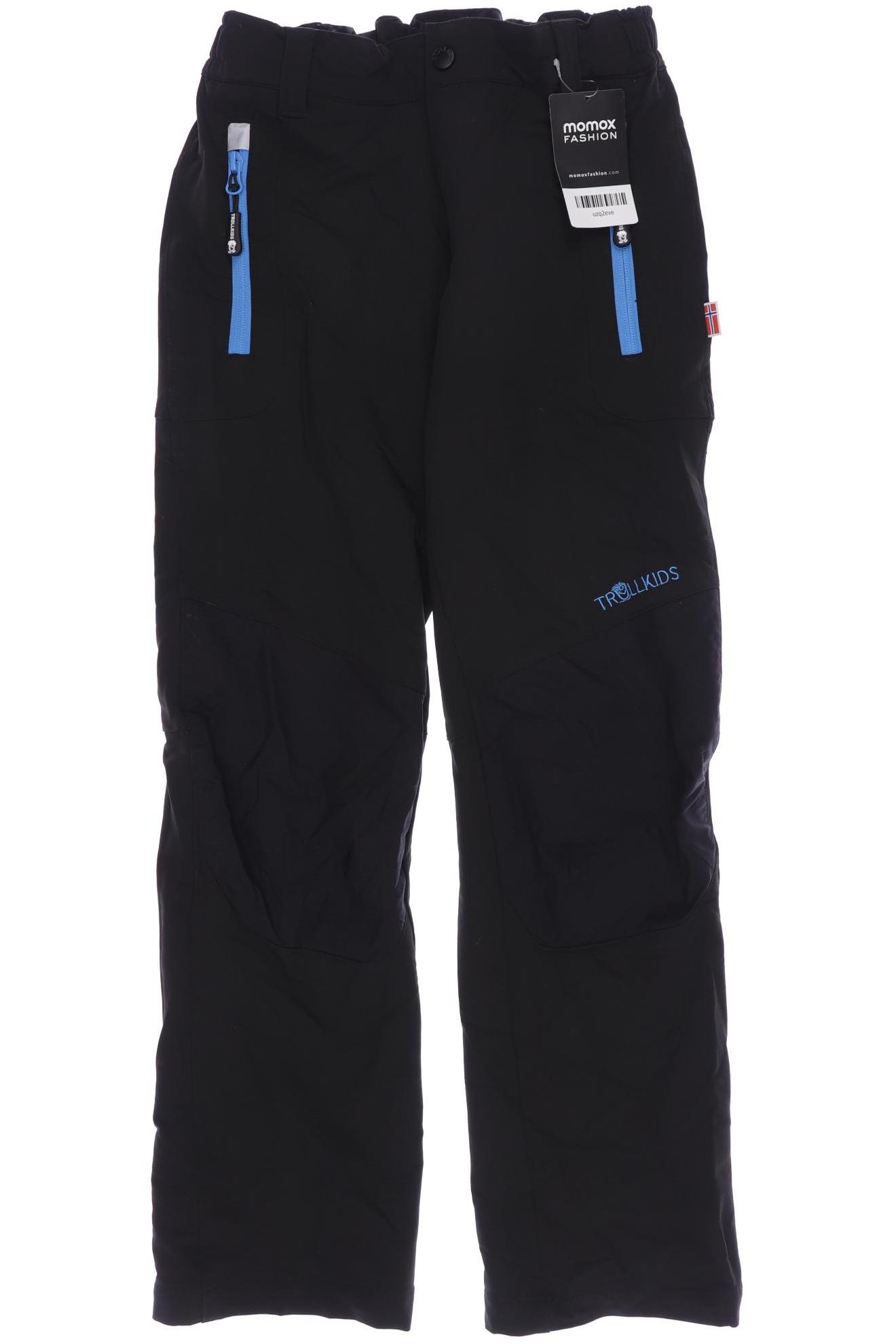 

Trollkids Jungen Stoffhose, schwarz