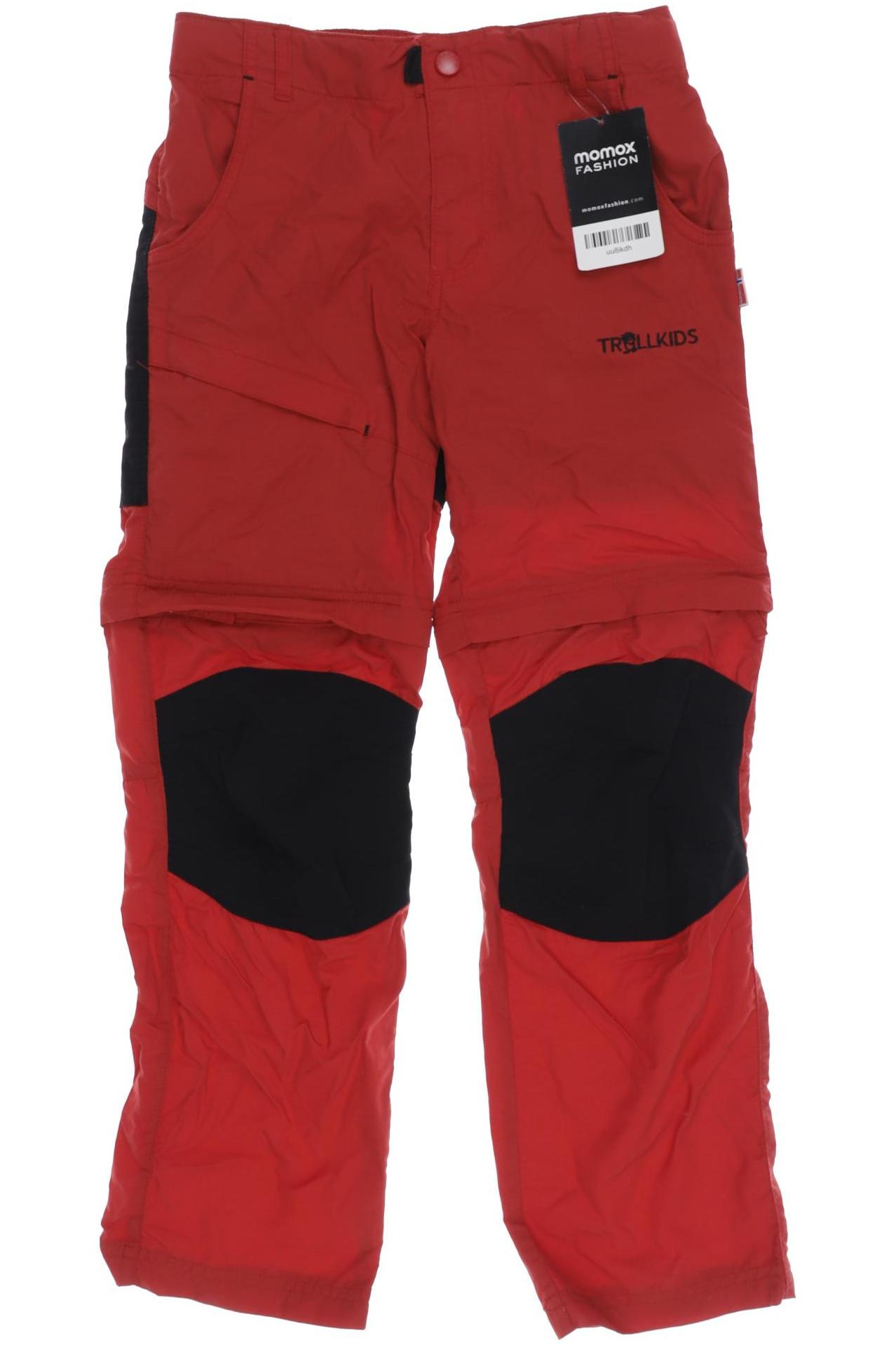 

Trollkids Jungen Stoffhose, rot