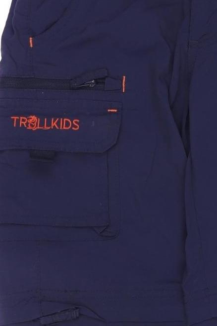 Thumbnail - Trollkids Jungen Stoffhose, marineblau, Gr. 128