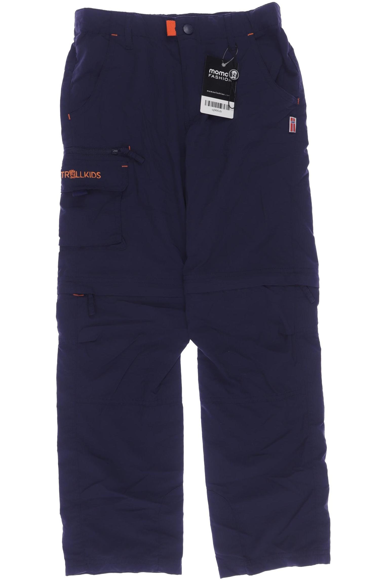 

Trollkids Jungen Stoffhose, marineblau