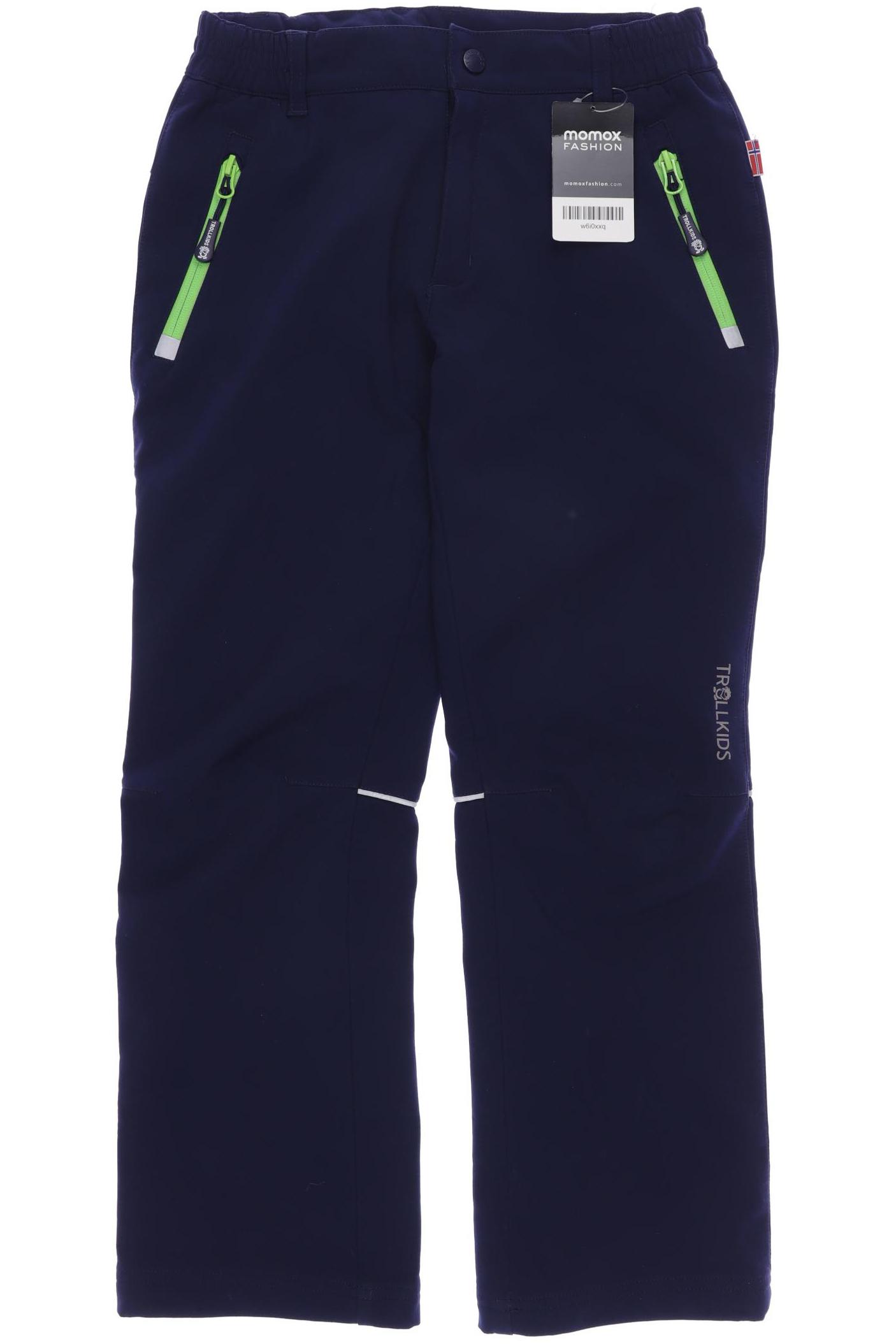 

Trollkids Jungen Stoffhose, marineblau