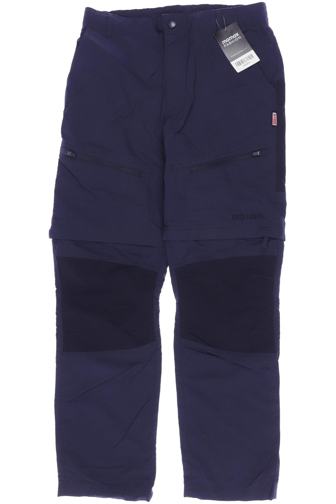 

Trollkids Jungen Stoffhose, marineblau