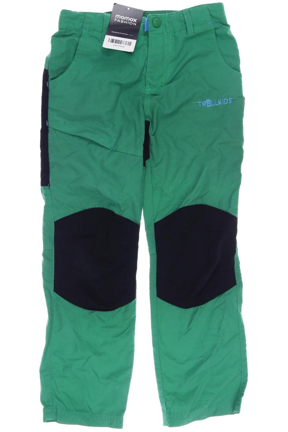 

Trollkids Jungen Stoffhose, grün