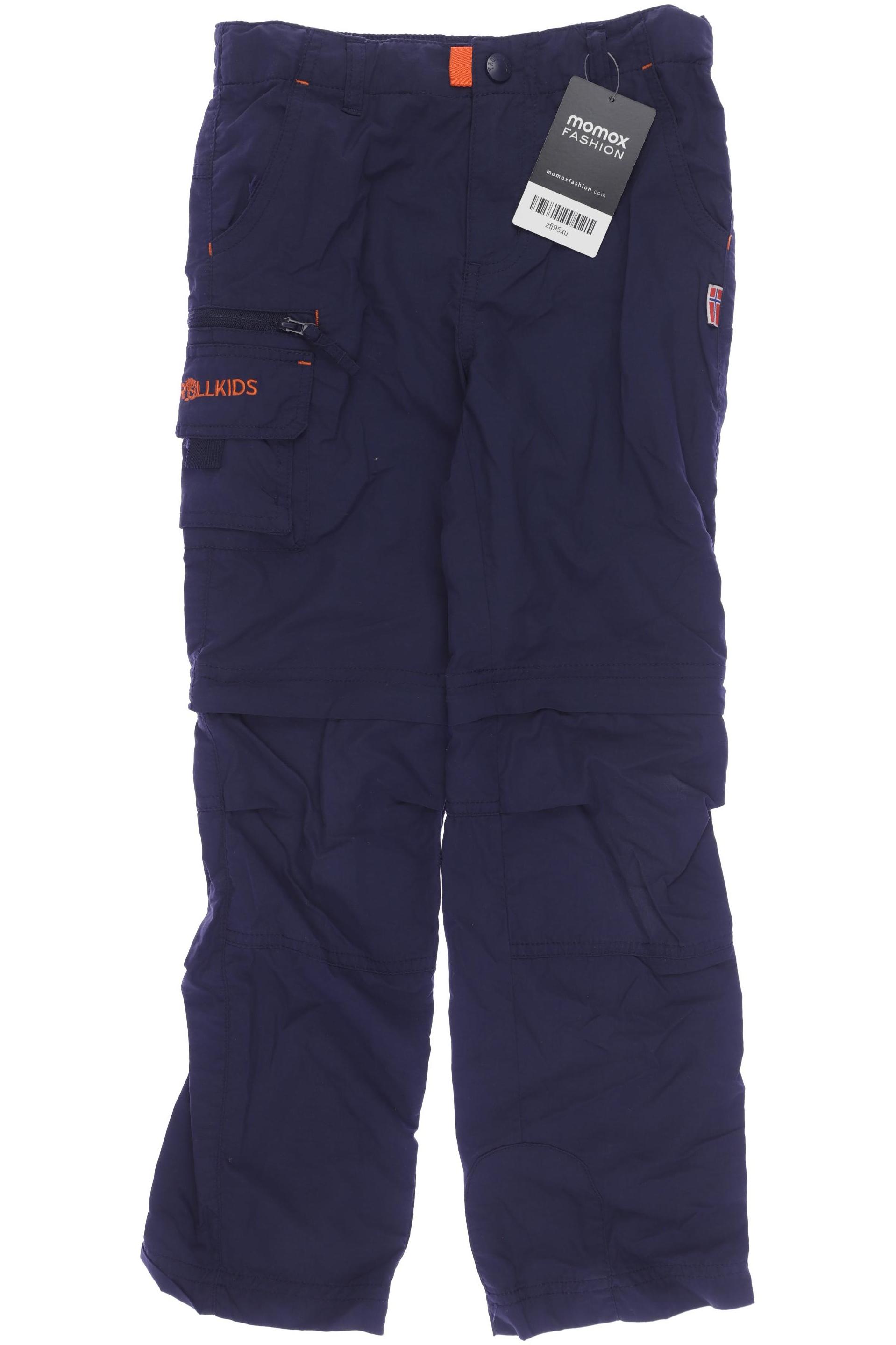 

Trollkids Jungen Stoffhose, marineblau
