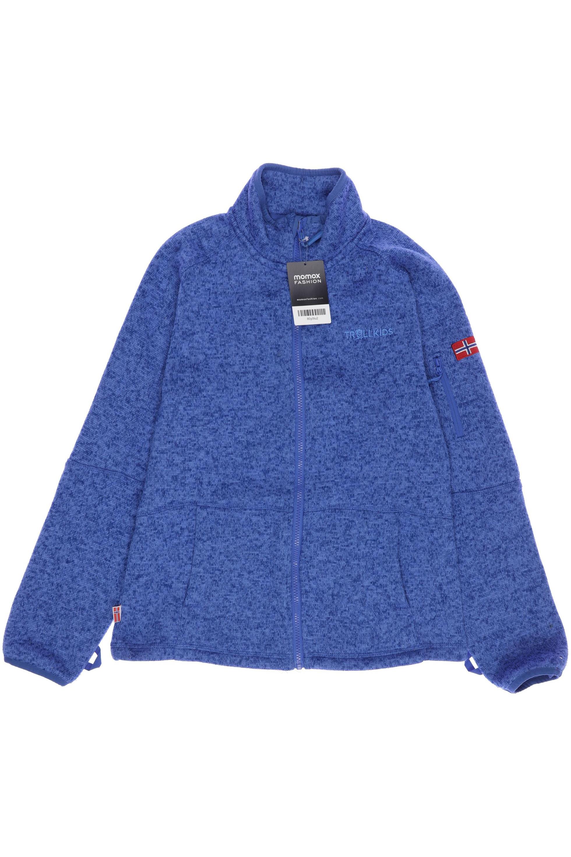 

Trollkids Herren Strickjacke, blau, Gr. 164