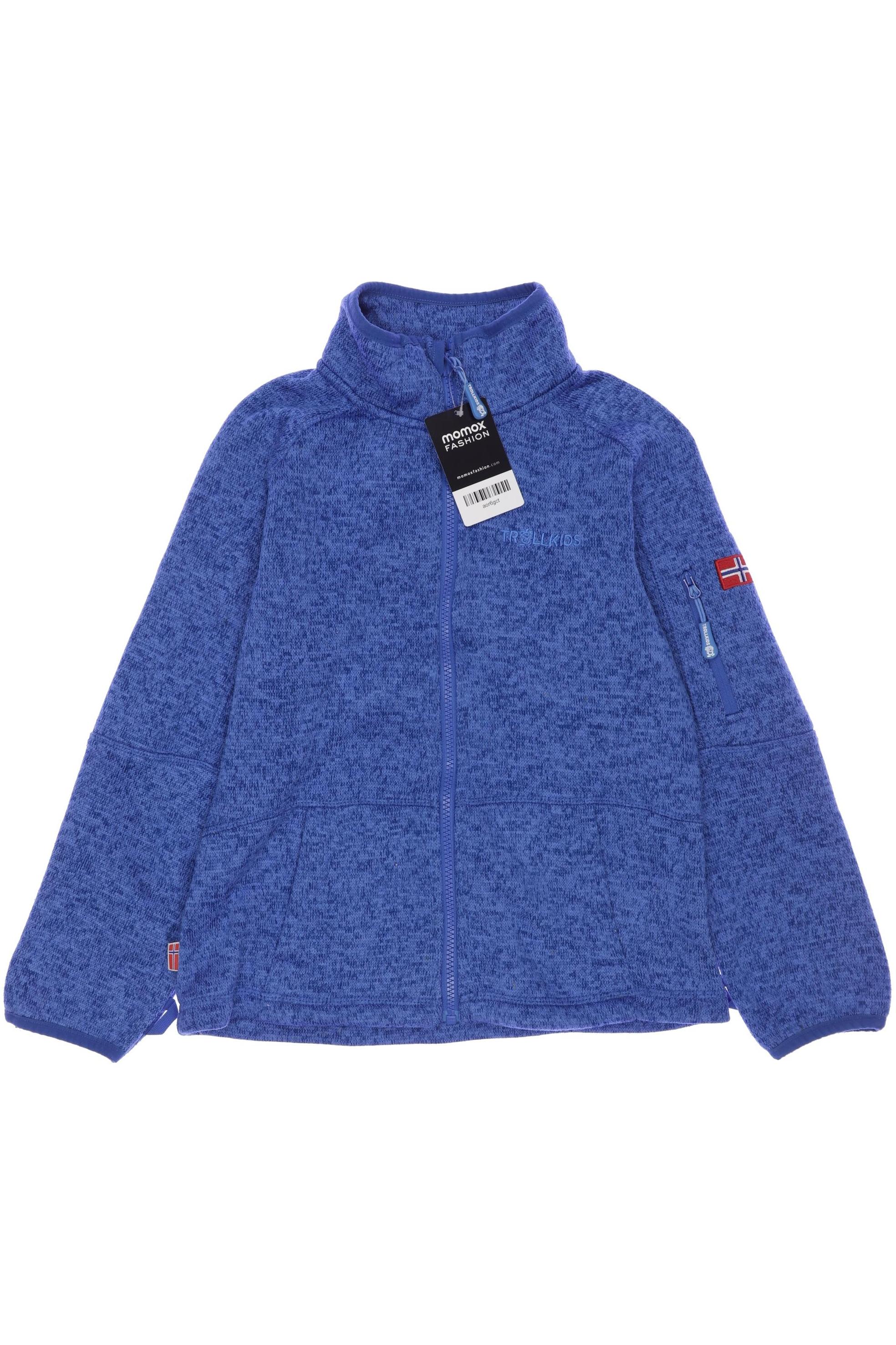 

Trollkids Herren Strickjacke, blau, Gr. 140
