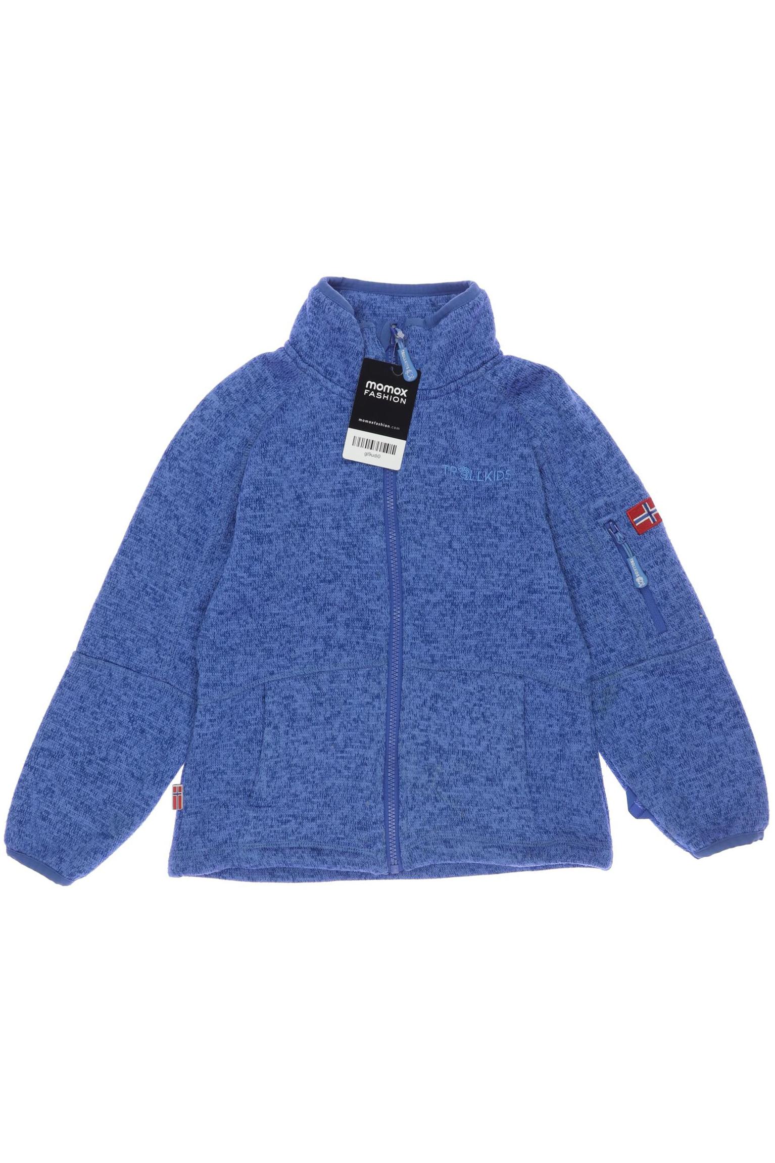 

Trollkids Herren Strickjacke, blau, Gr. 128