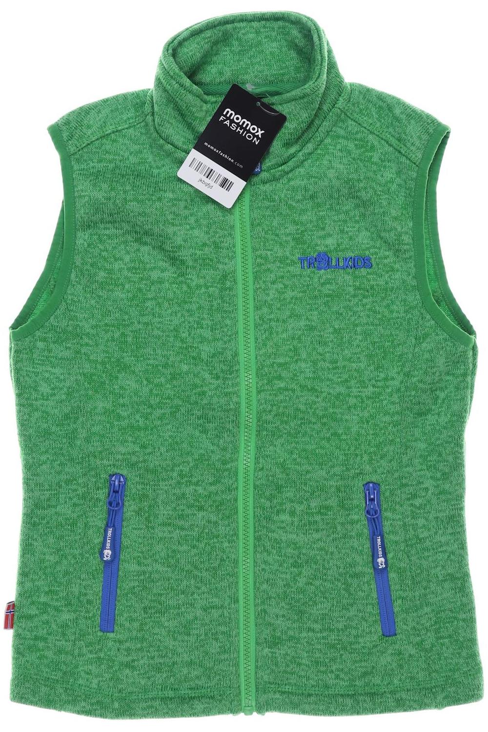 

Trollkids Jungen Strickjacke, grün