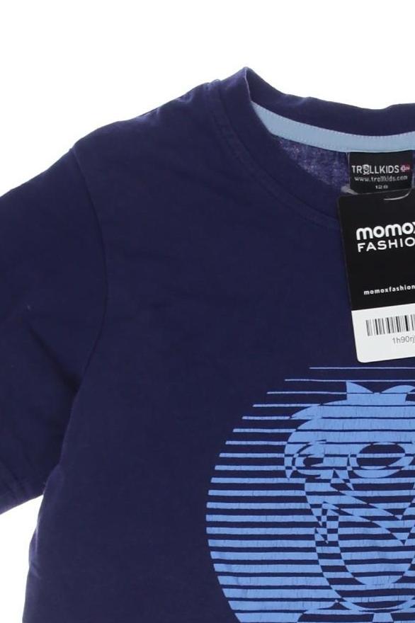 Thumbnail - Trollkids Herren T-Shirt, marineblau, Gr. 128