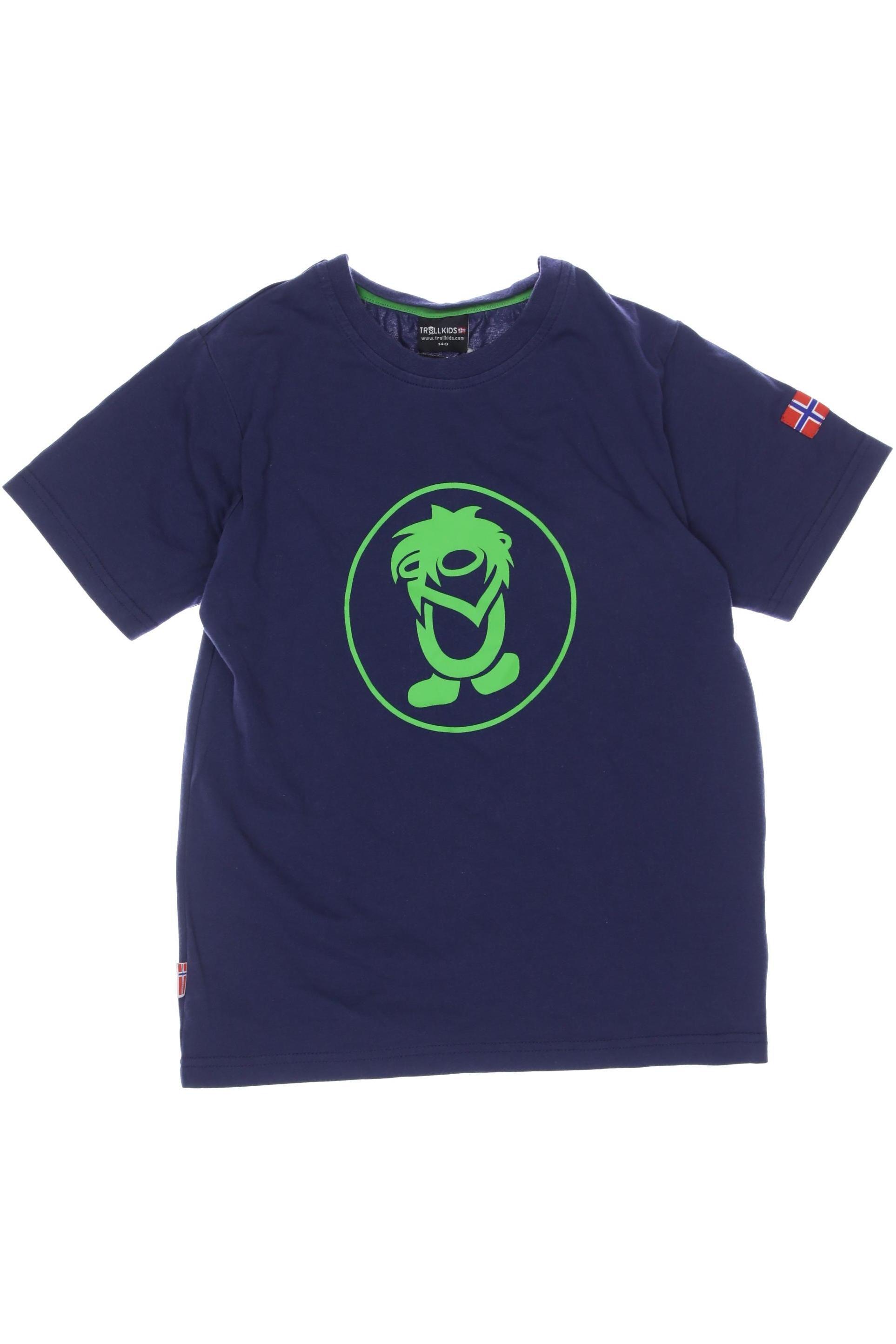 

Trollkids Herren T-Shirt, marineblau, Gr. 140