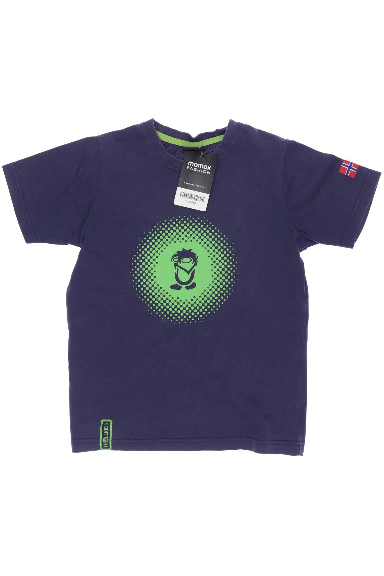 

Trollkids Herren T-Shirt, marineblau, Gr. 128